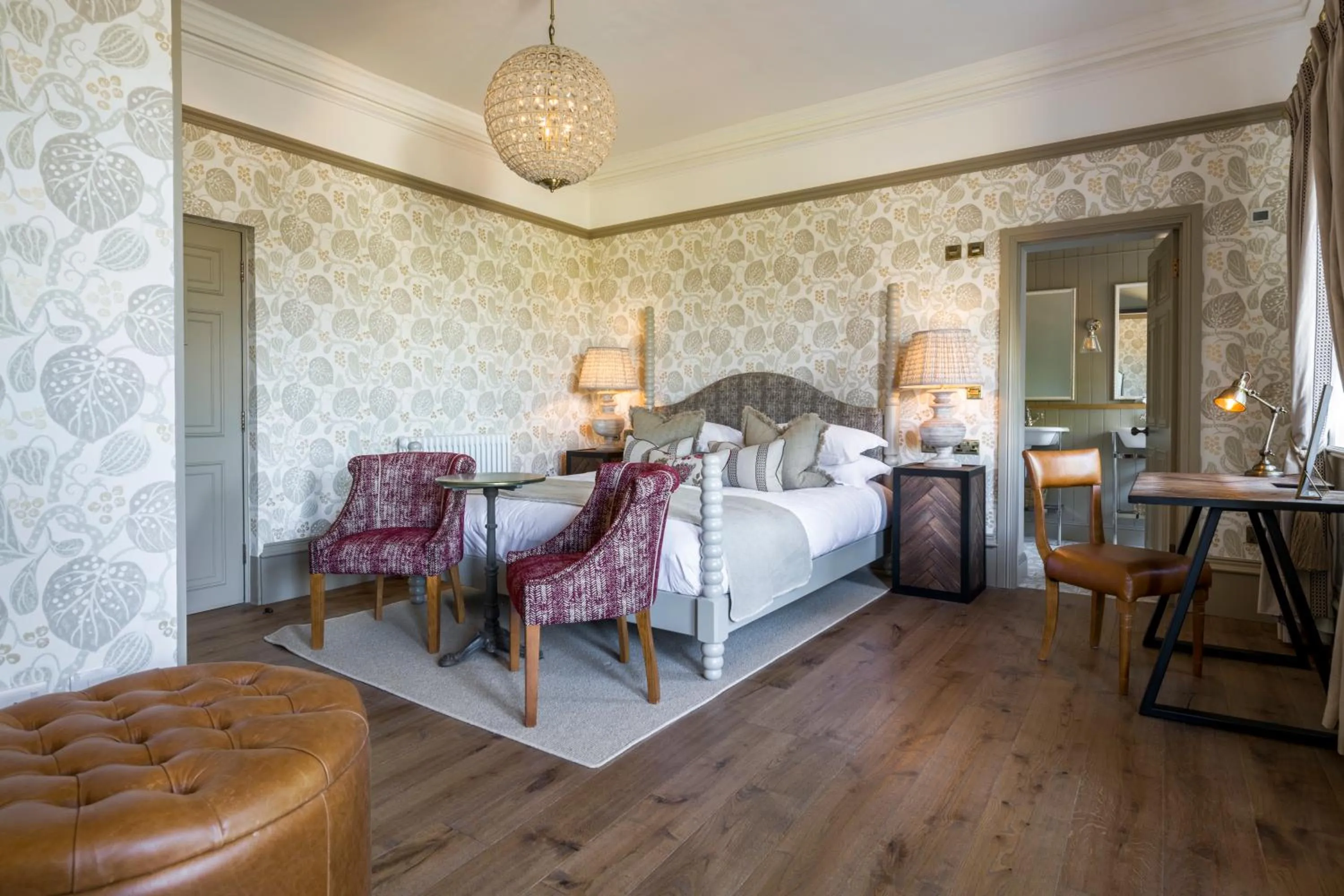 Photo of the whole room, Bed in Beadnell Towers Hotel