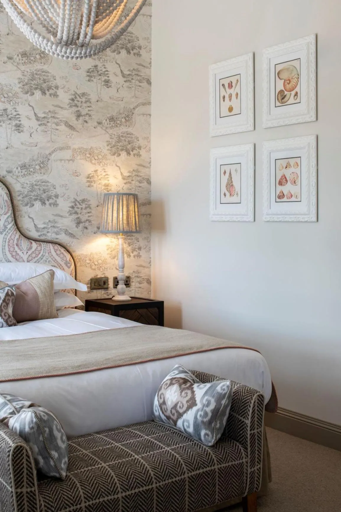 Bedroom, Bed in Beadnell Towers Hotel