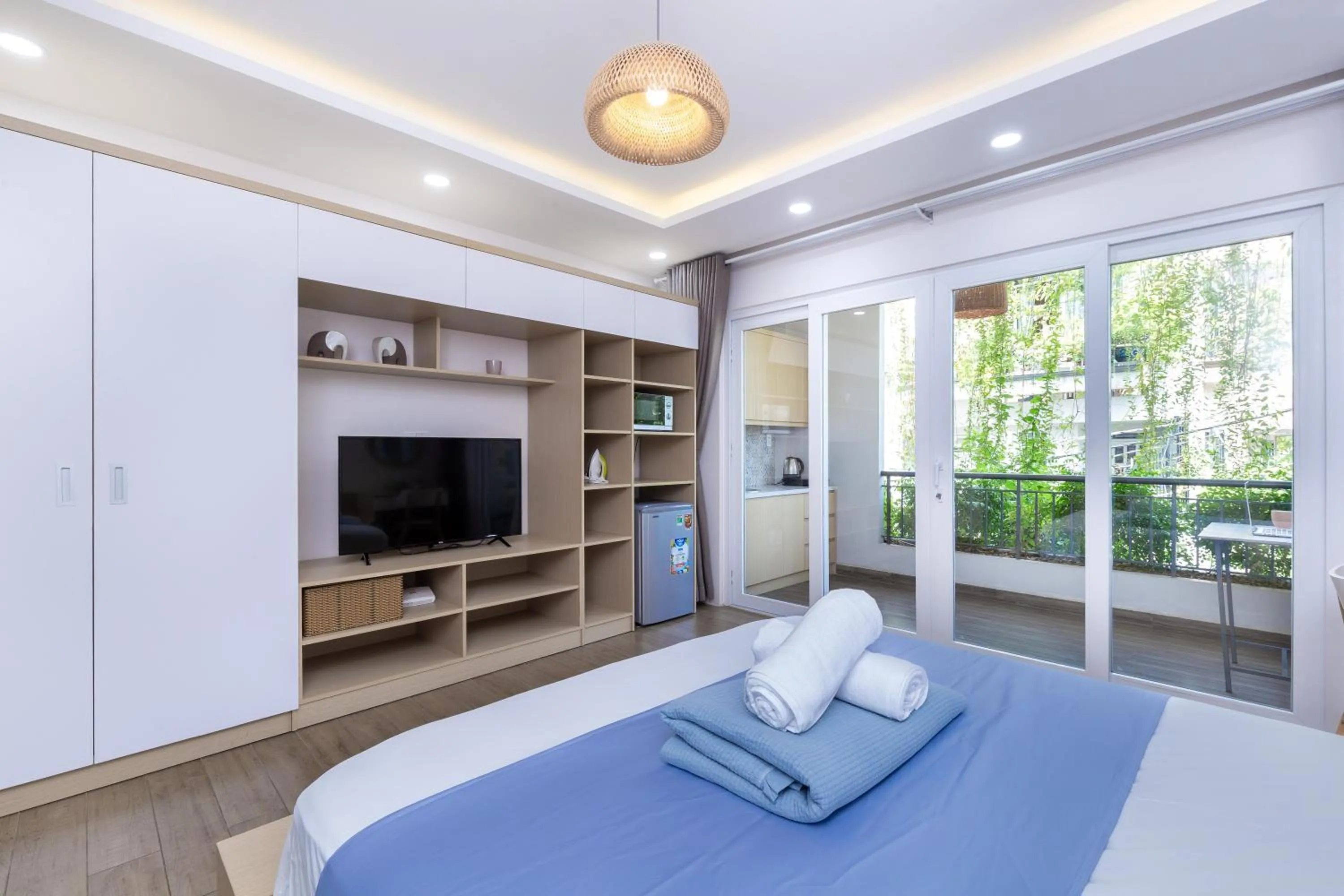 Photo of the whole room, Bed in Cozrum Homes - Yoga Corner