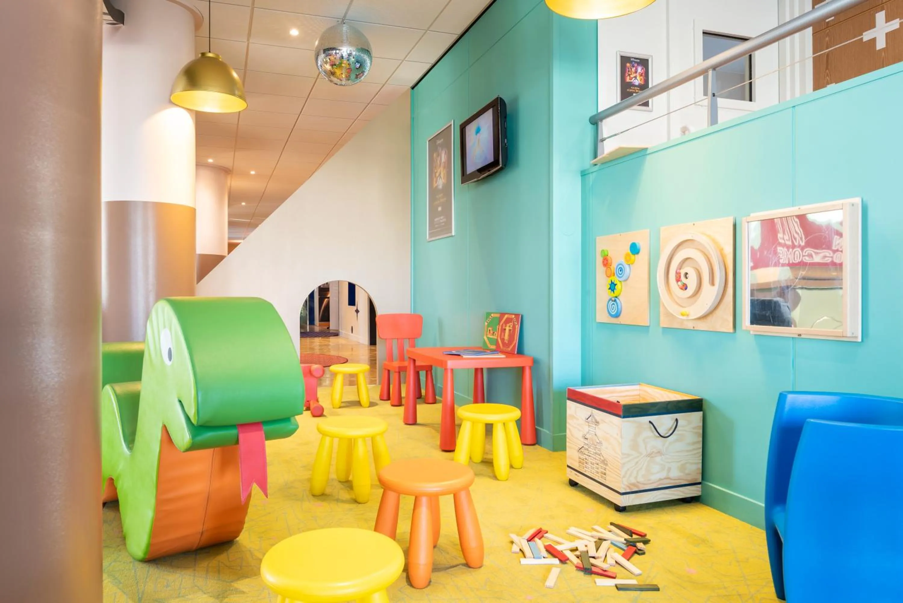 Children play ground in Aparthotel Adagio Val d'Europe près de Disneyland Paris