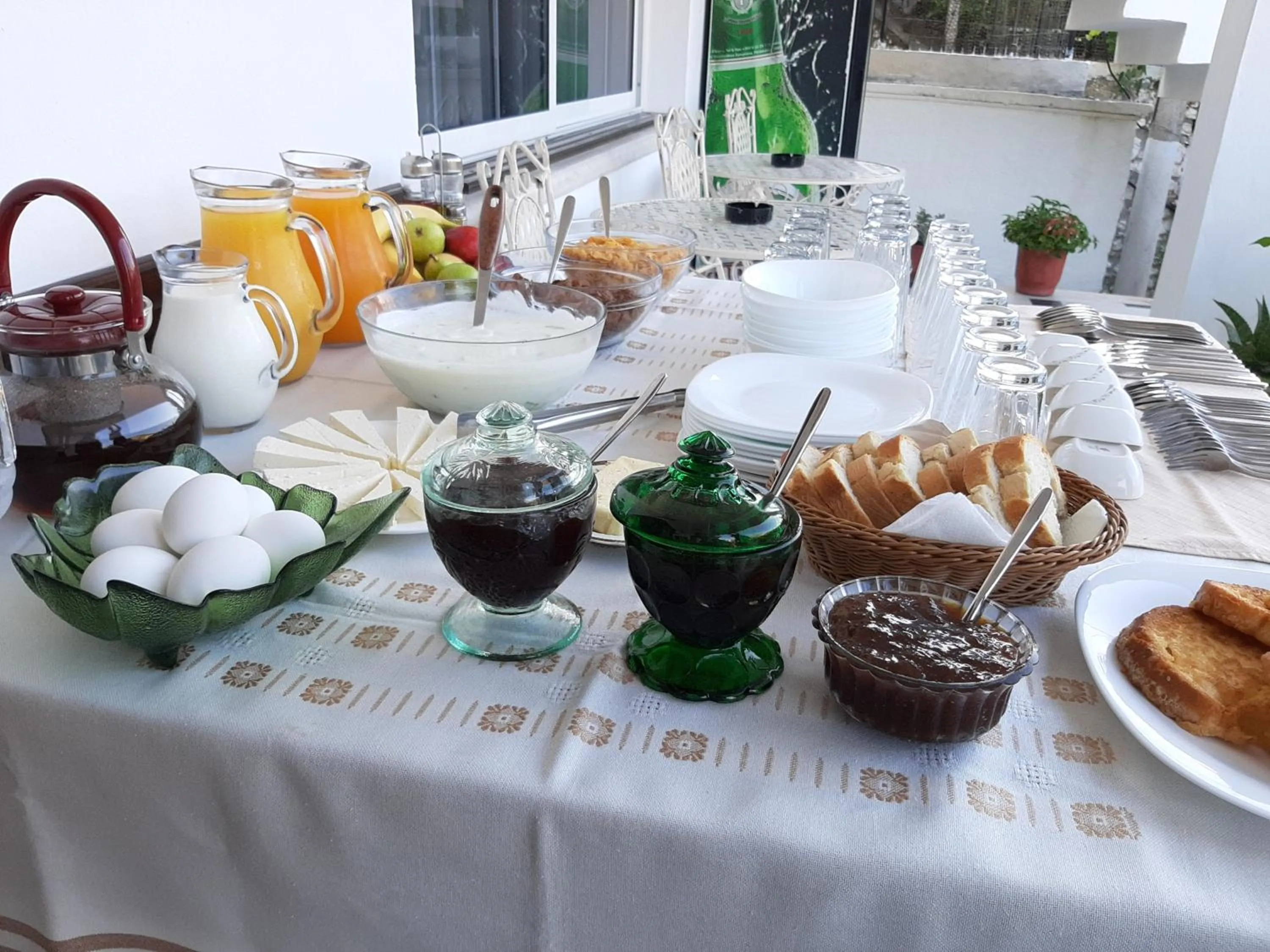 Balcony/Terrace in HOTEL VILA TWIX