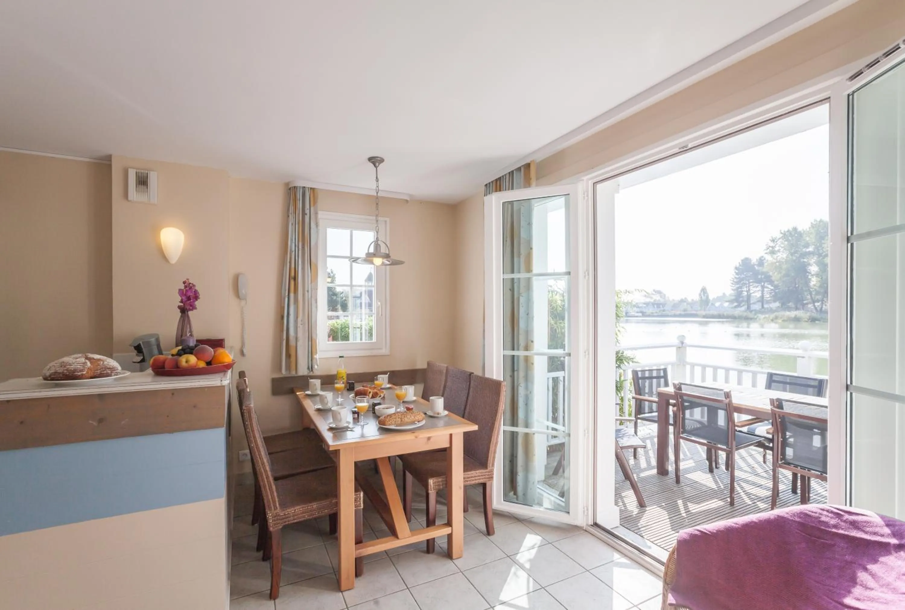 Patio, Bed in Village Pierre & Vacances Belle Dune