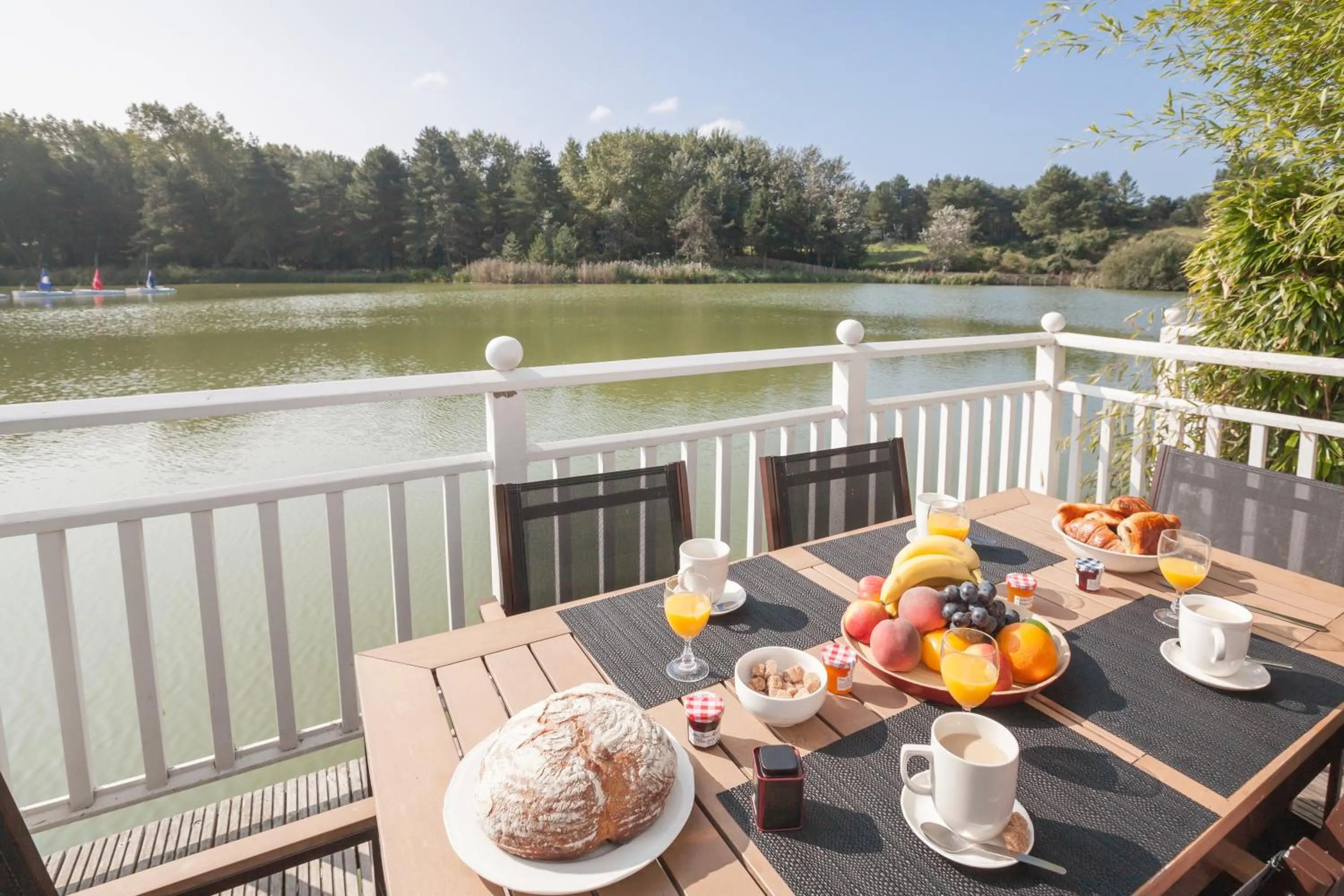 Patio in Village Pierre & Vacances Belle Dune