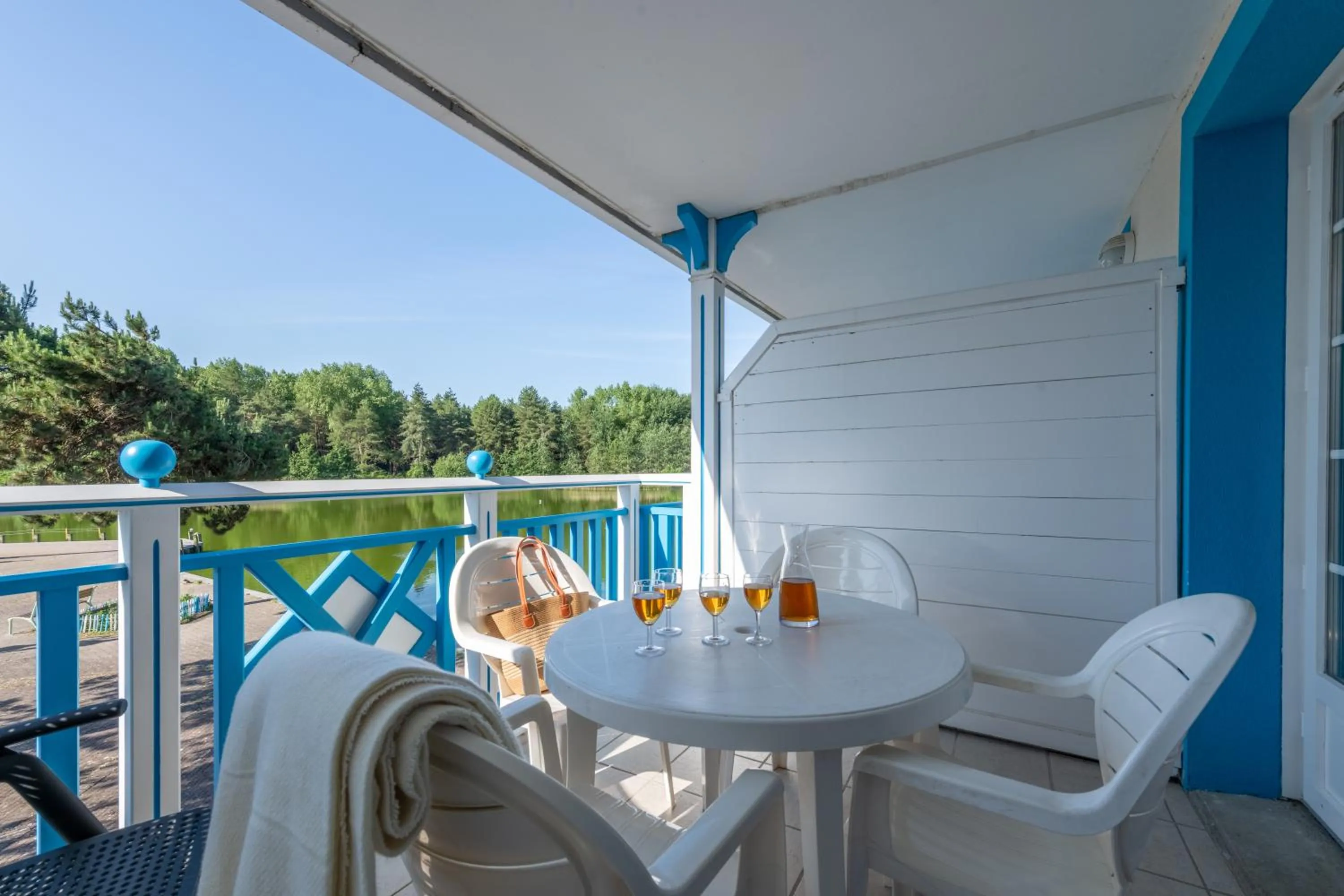 Patio in Village Pierre & Vacances Belle Dune