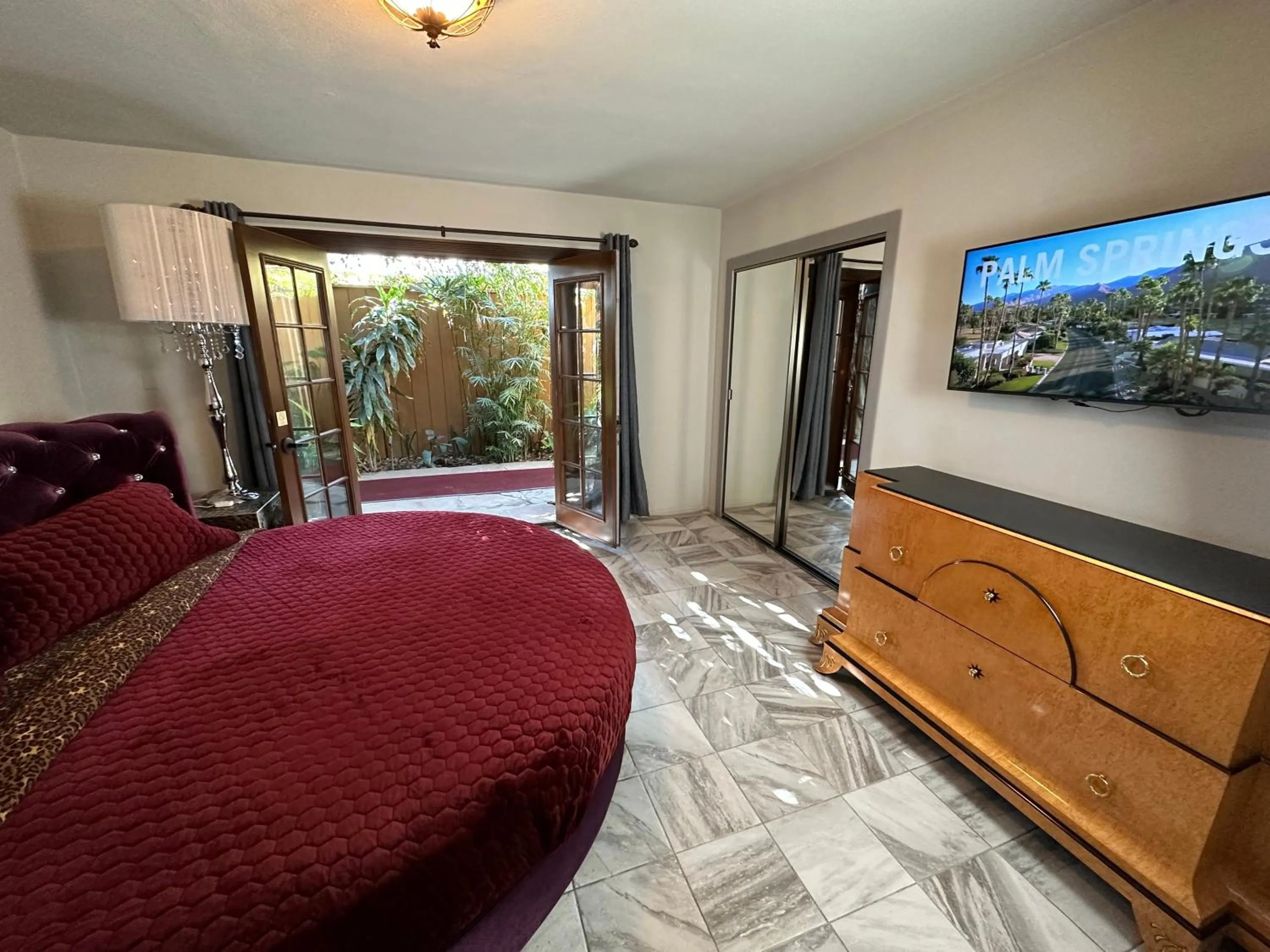 Bed in Vista Grande Resort - A Gay Men's Resort