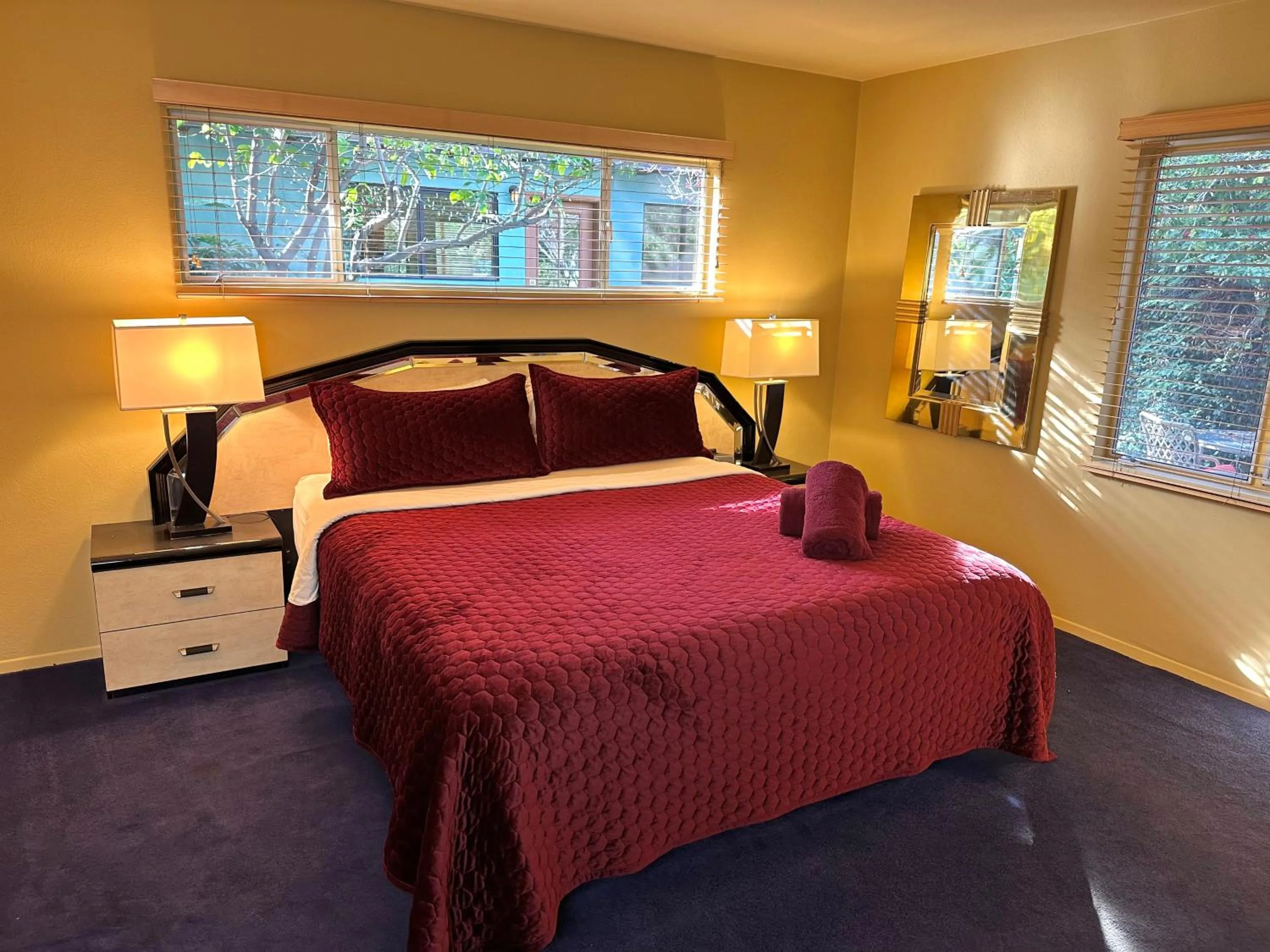 Bed in Vista Grande Resort - A Gay Men's Resort