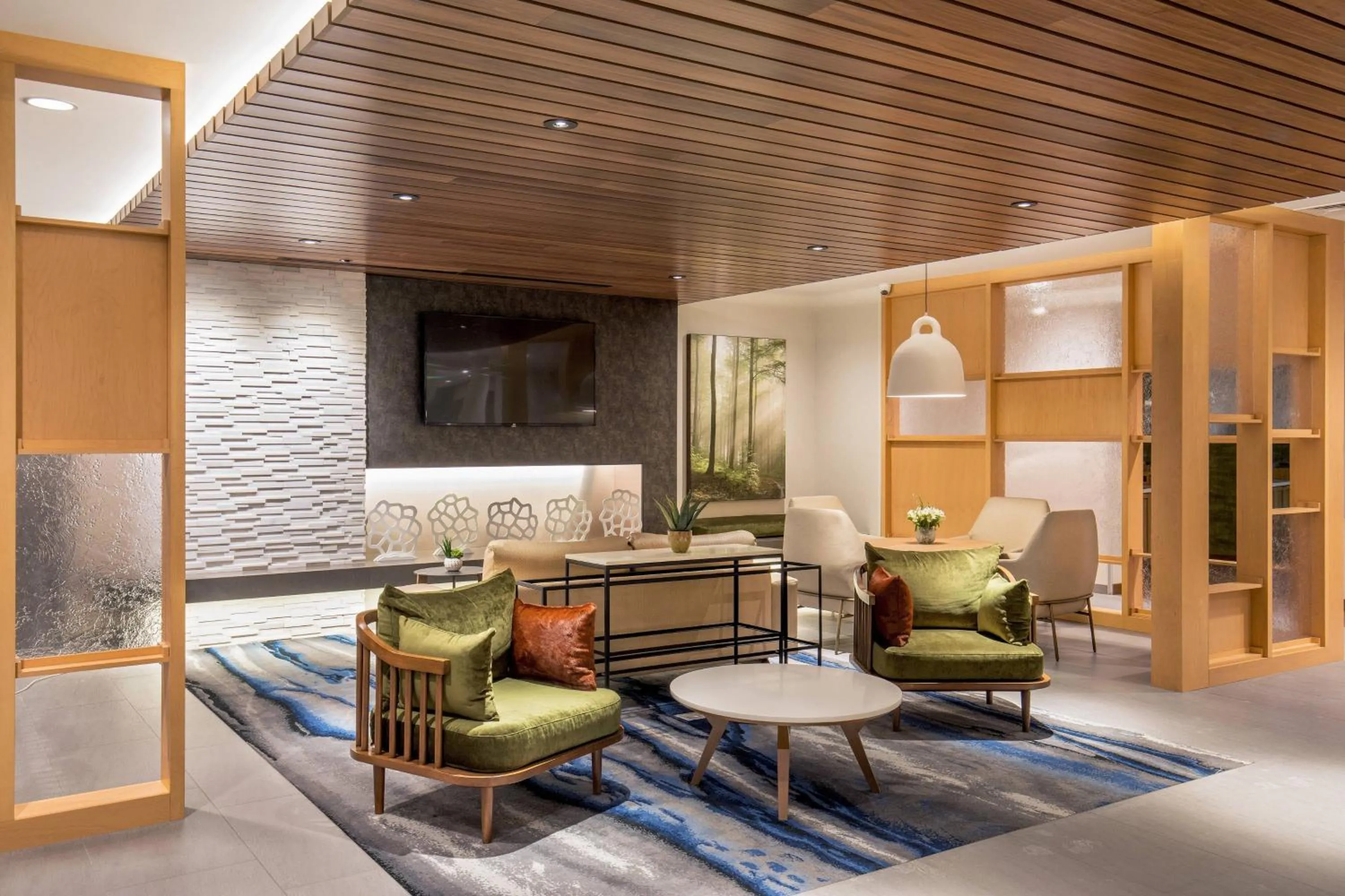 Lobby or reception in Fairfield Inn & Suites by Marriott Boston Walpole