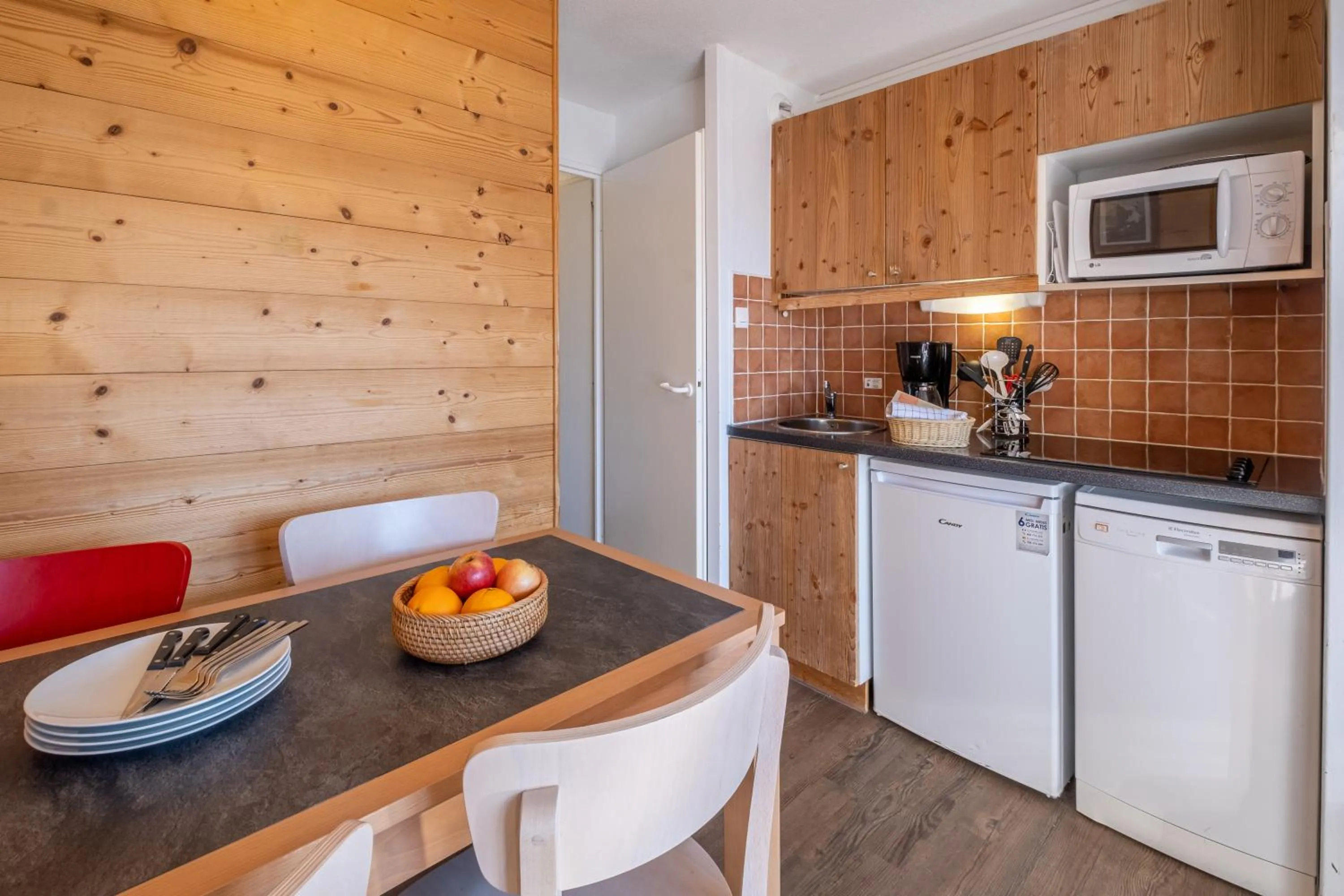 Coffee/tea facilities in Résidence Pierre & Vacances Saskia Falaise