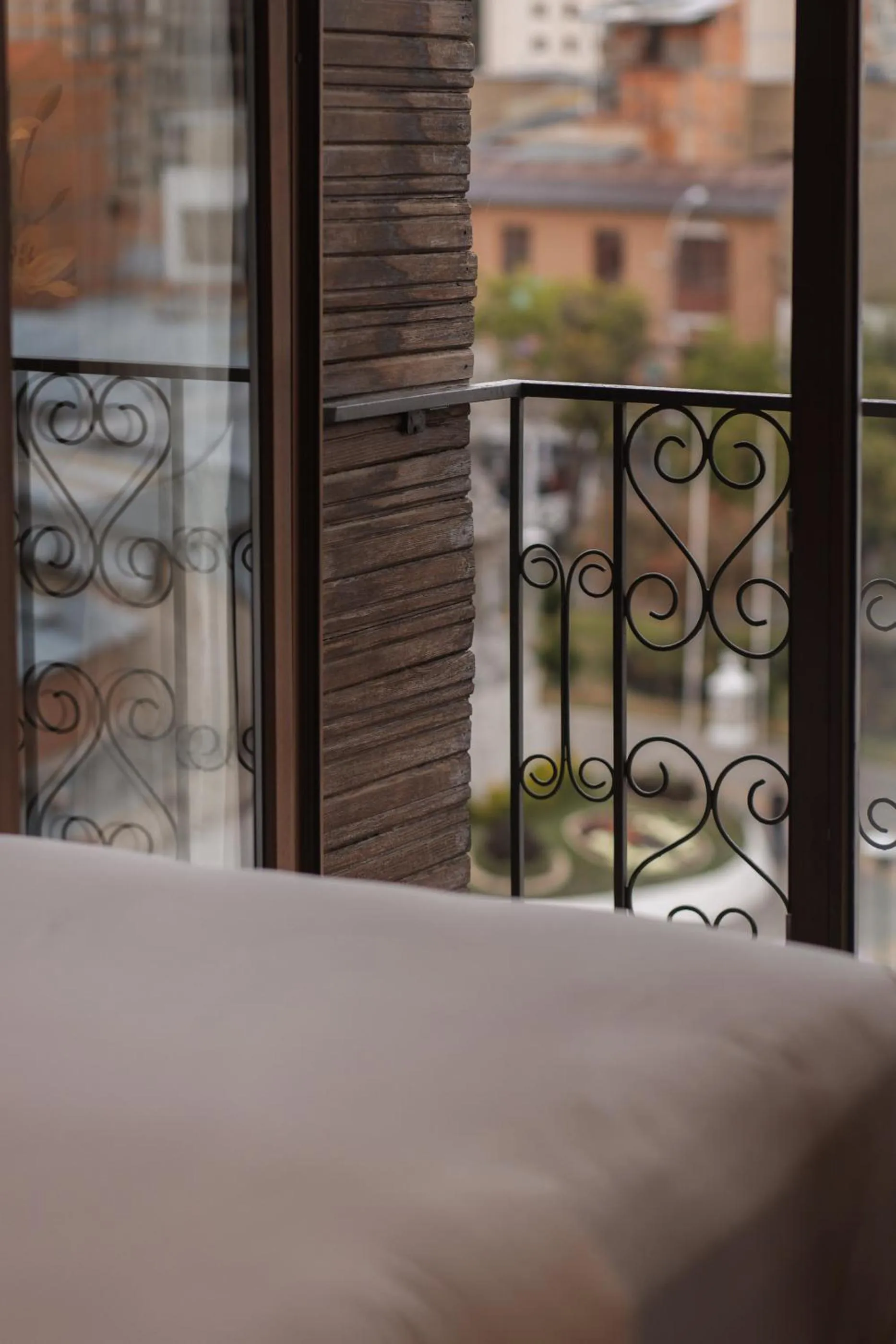 Balcony/Terrace, Bed in DREAM By Stannum Hotel