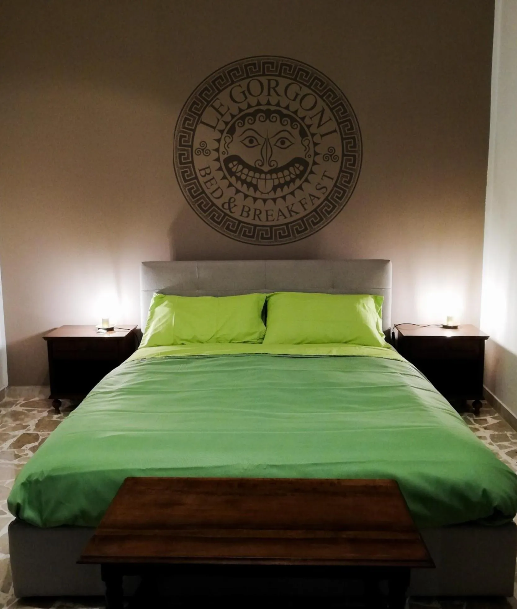 Bed in Le Gorgoni b&b