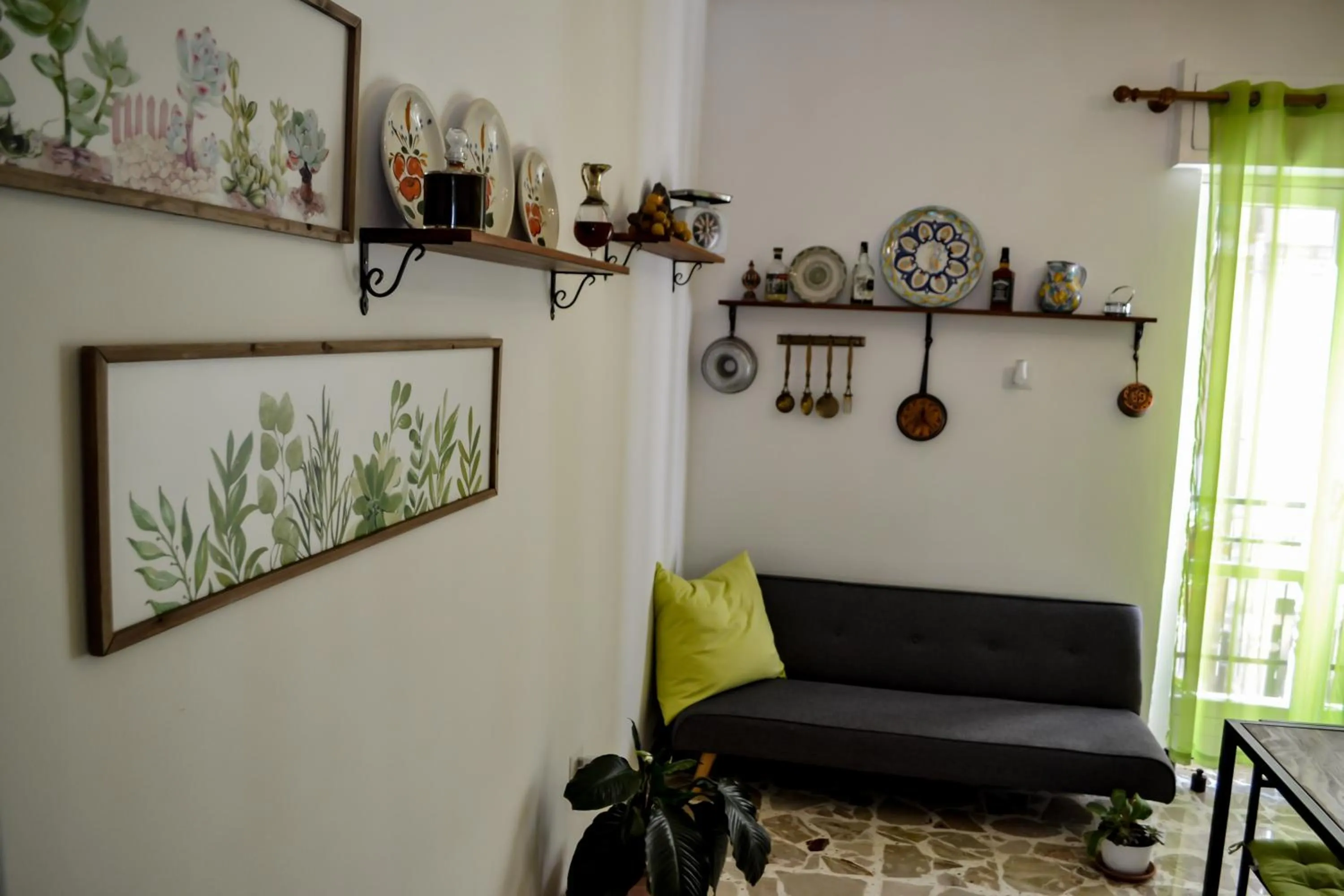 Living room in Le Gorgoni b&b