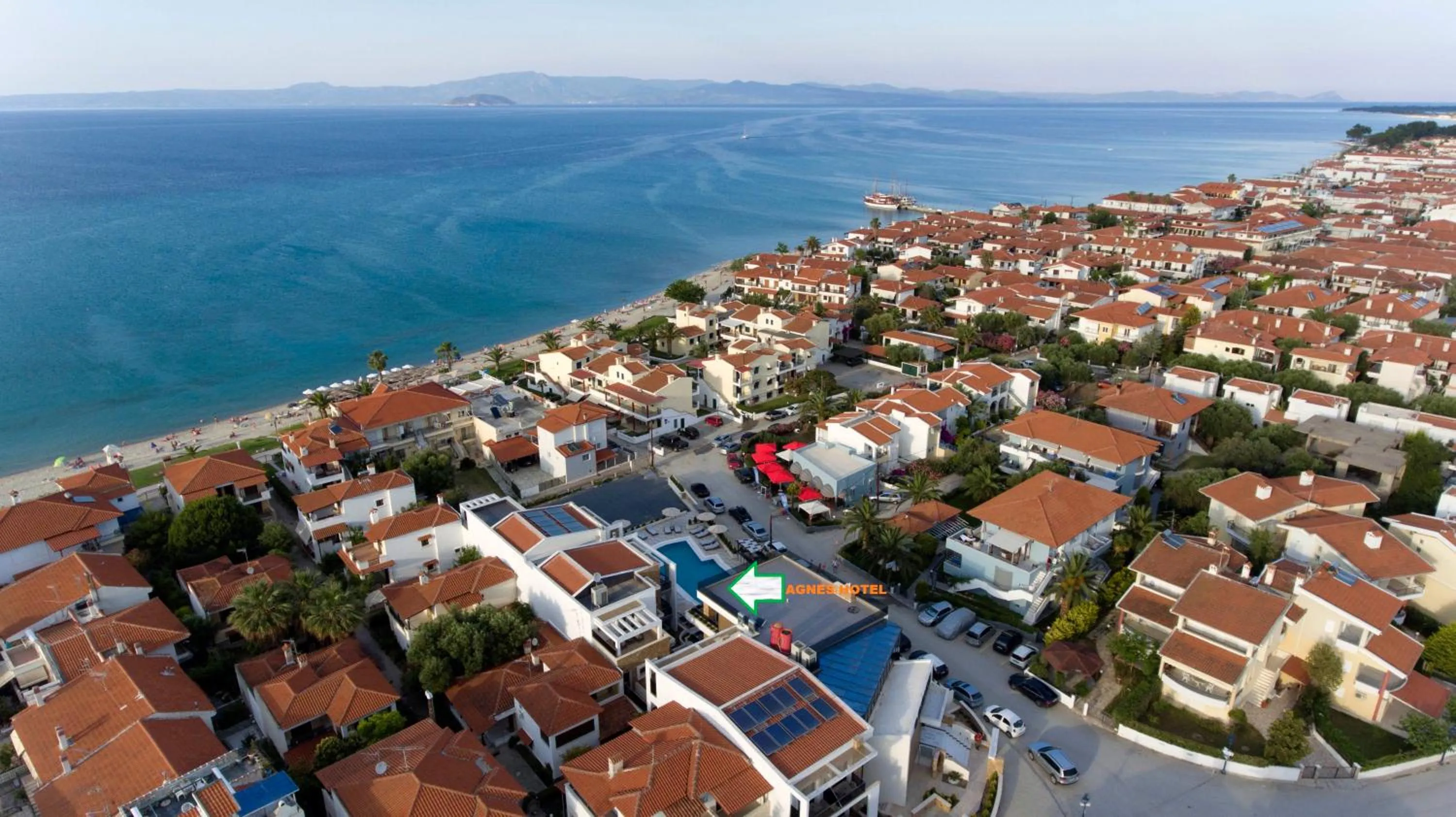 Bird's eye view in Agnes Deluxe Hotel