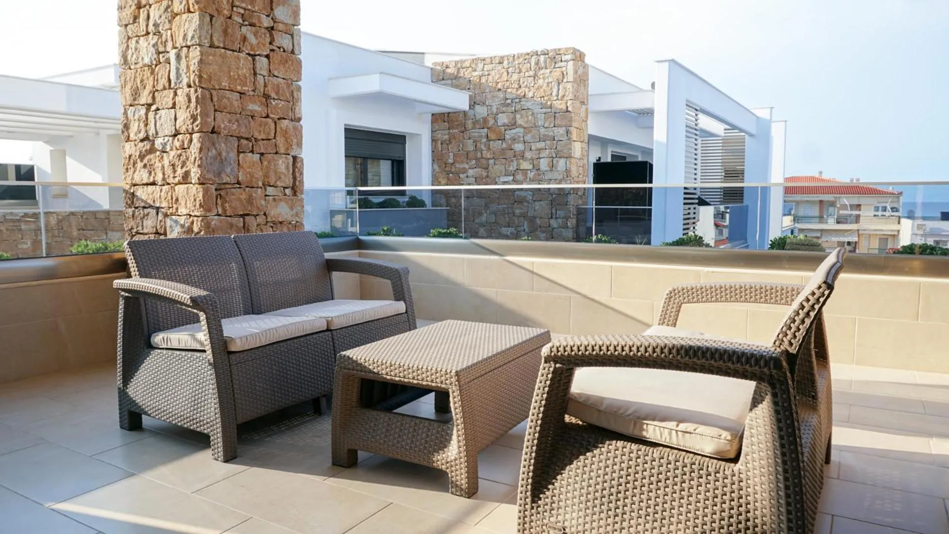 Balcony/Terrace in Agnes Deluxe Hotel