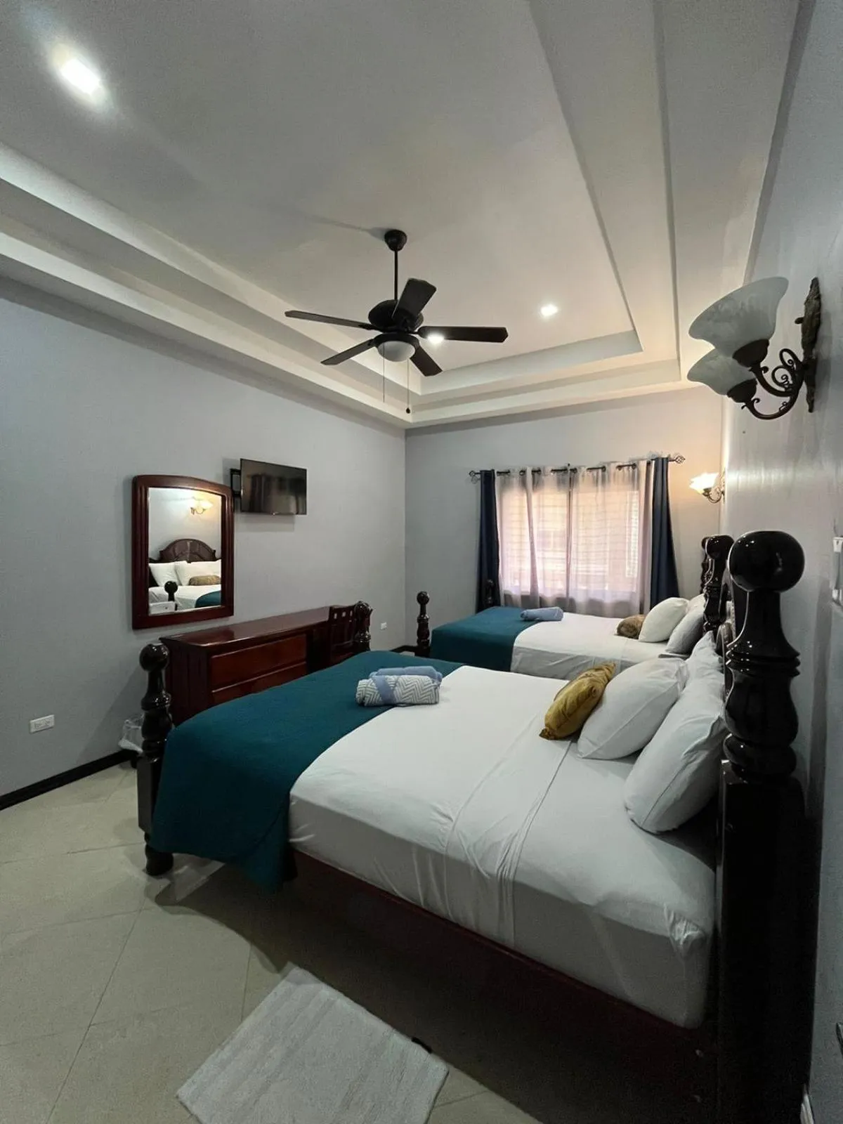 Bed in Seaside Chateau Resort