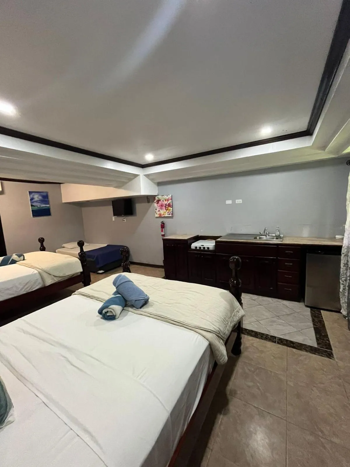 Bed in Seaside Chateau Resort