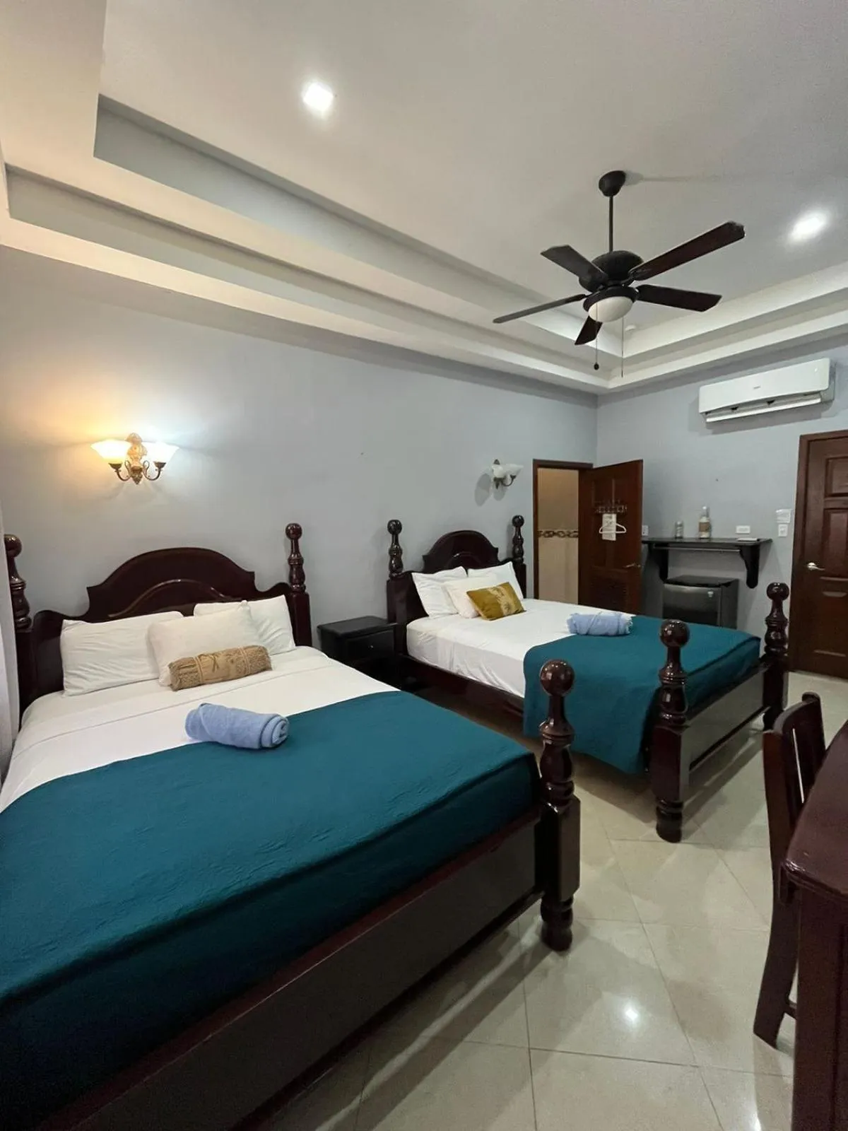 Bed in Seaside Chateau Resort