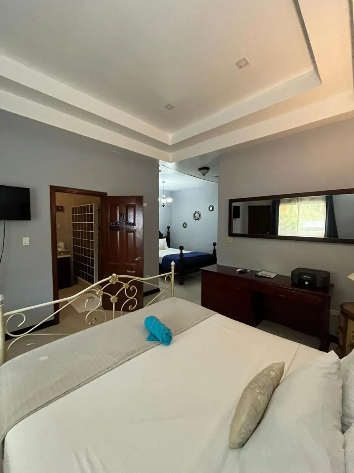 Bed in Seaside Chateau Resort