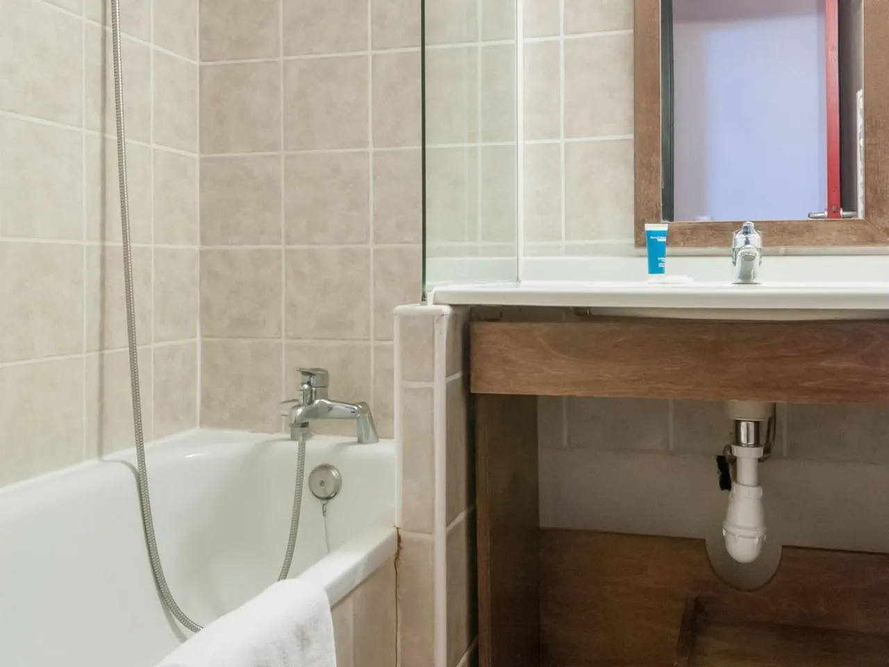 Bathroom in Résidence Pierre & Vacances Le Quartz