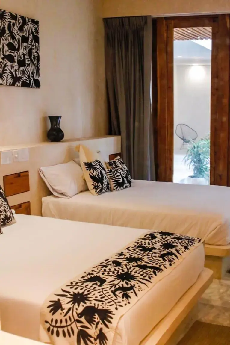 Twin Room with Garden View in Hotel Casa Lumini Holbox Twin Room with Garden View in Hotel Casa Lumini Holbox