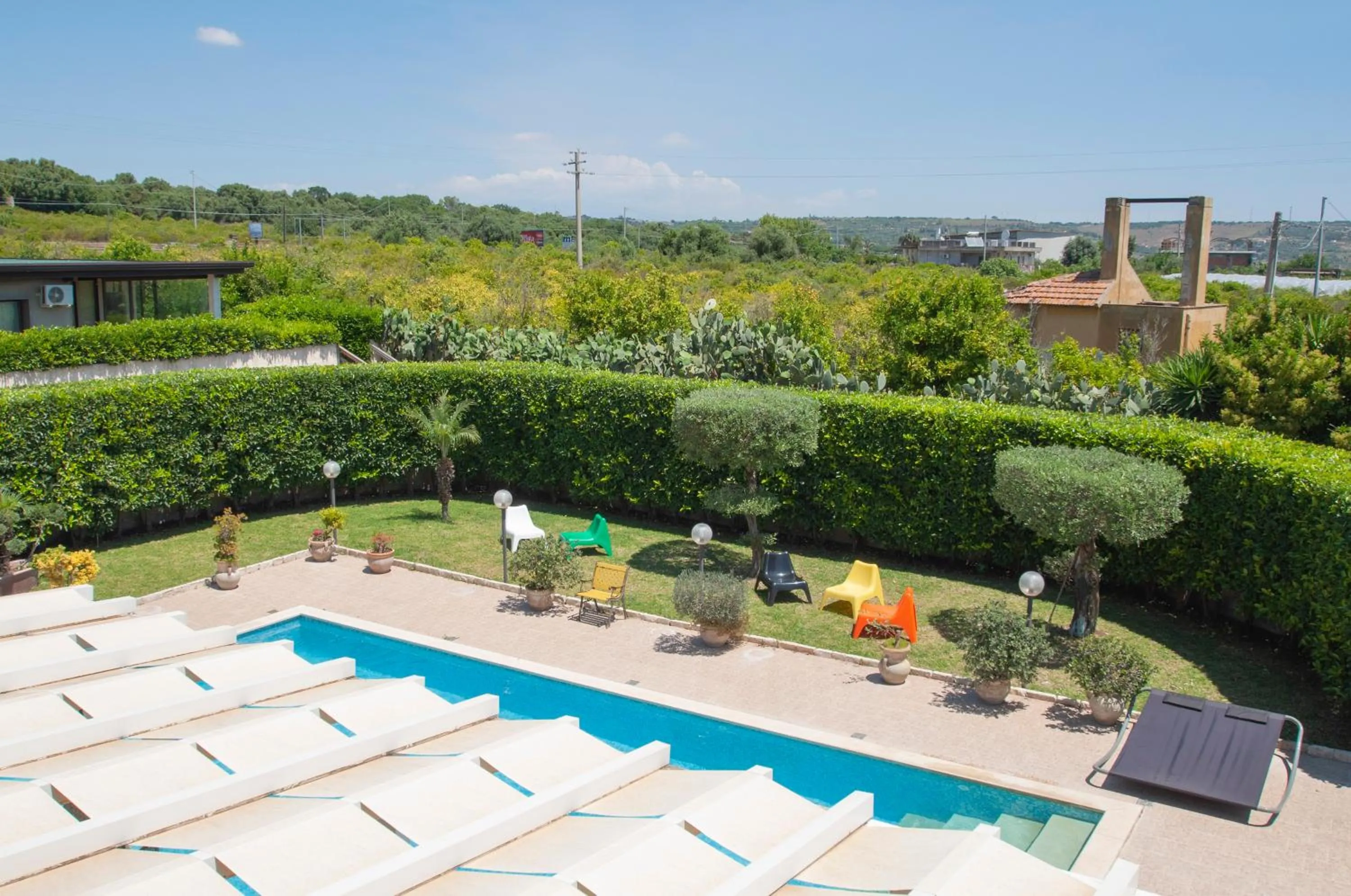 Pool view in Affitta camere Vittoria House