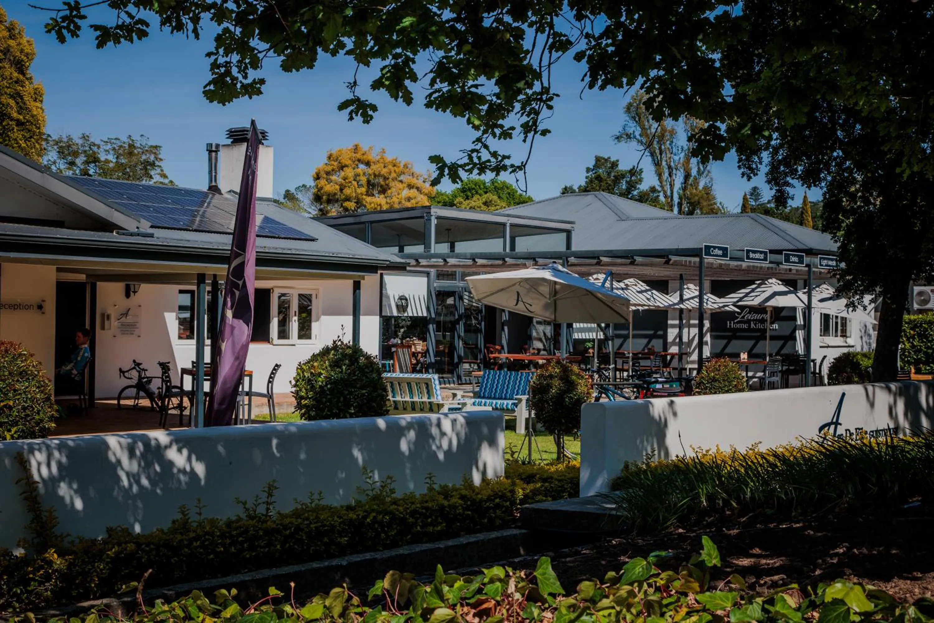 Street view in Aan de Eike Guest House