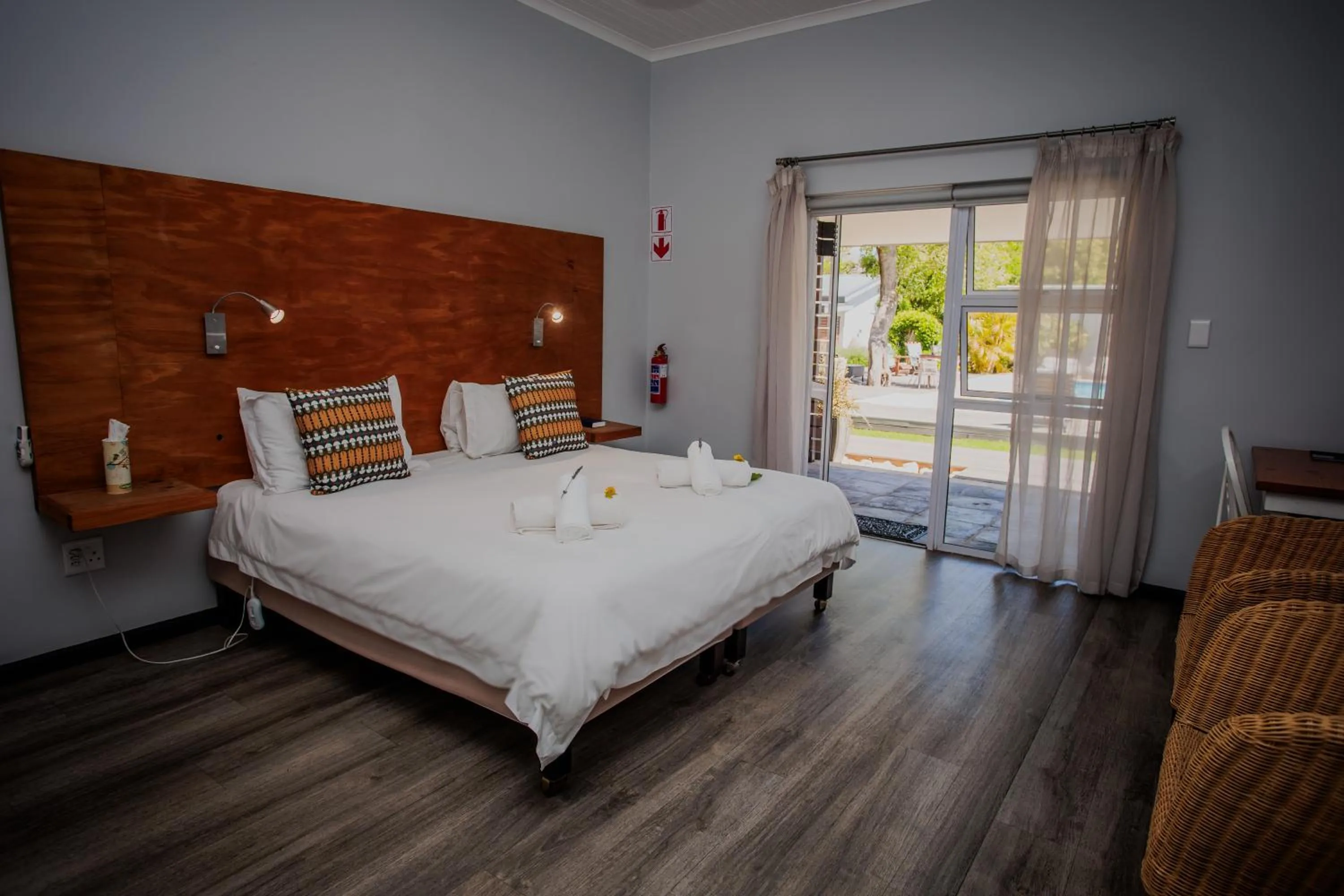 Bed in Aan de Eike Guest House