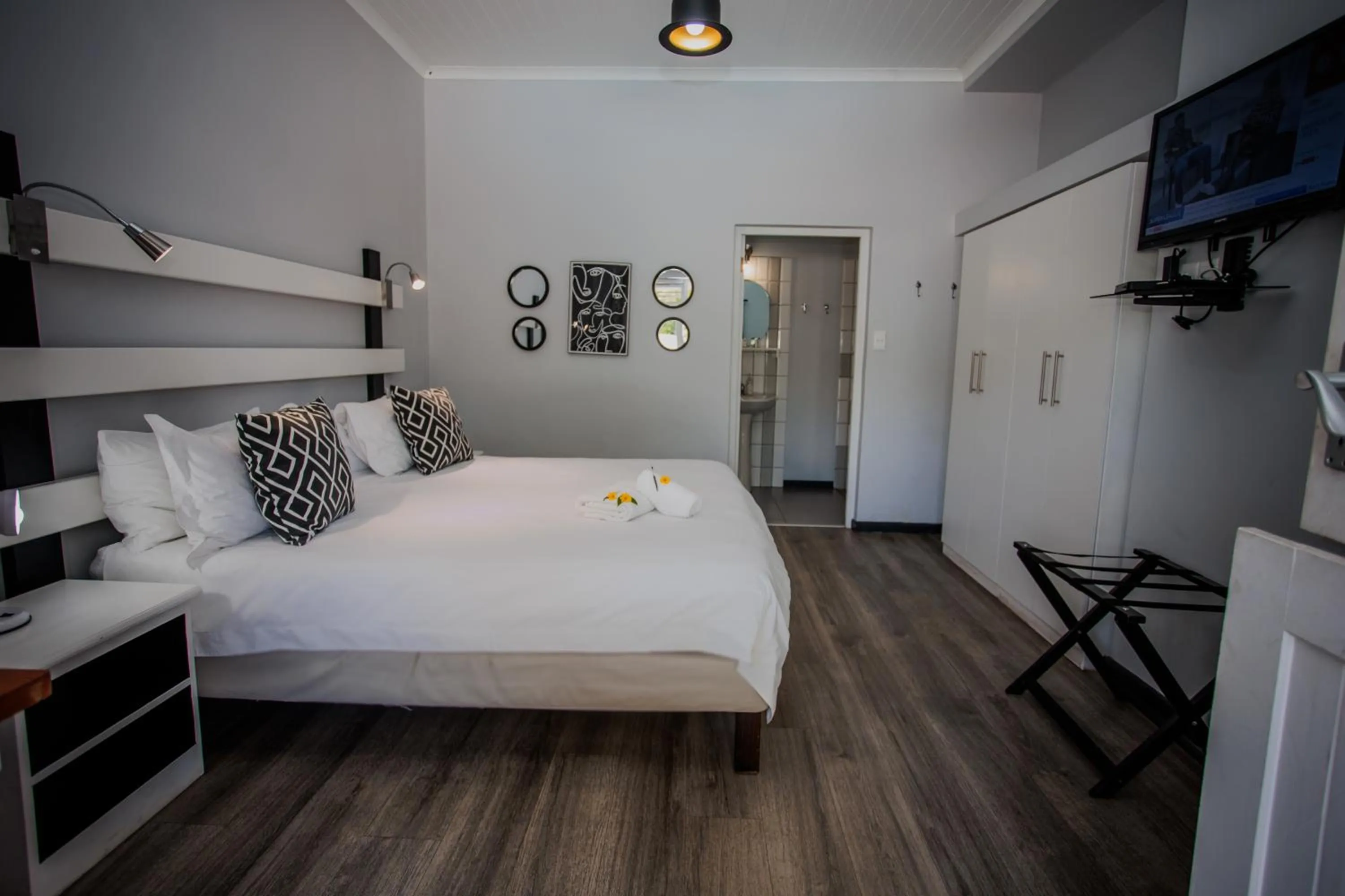 Bed in Aan de Eike Guest House