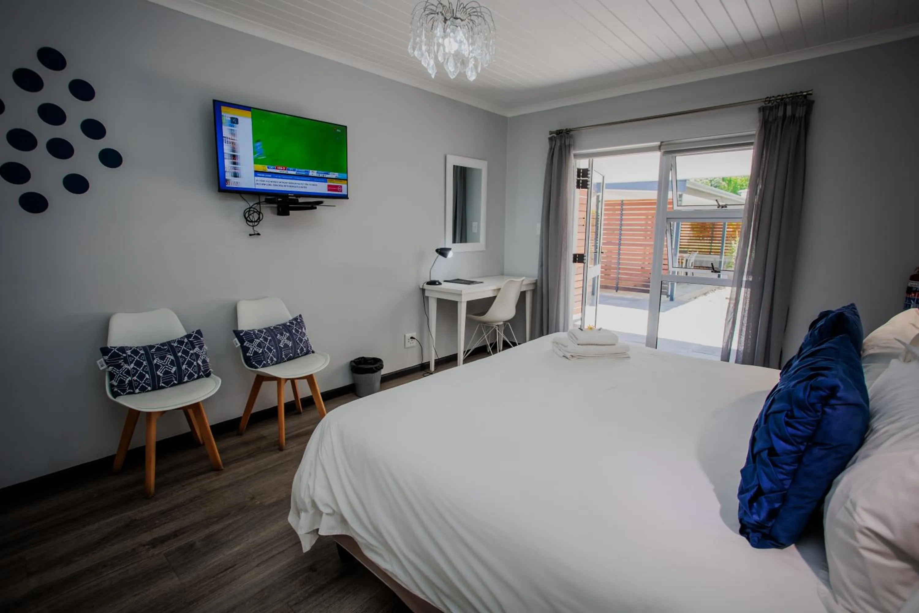 Bed in Aan de Eike Guest House