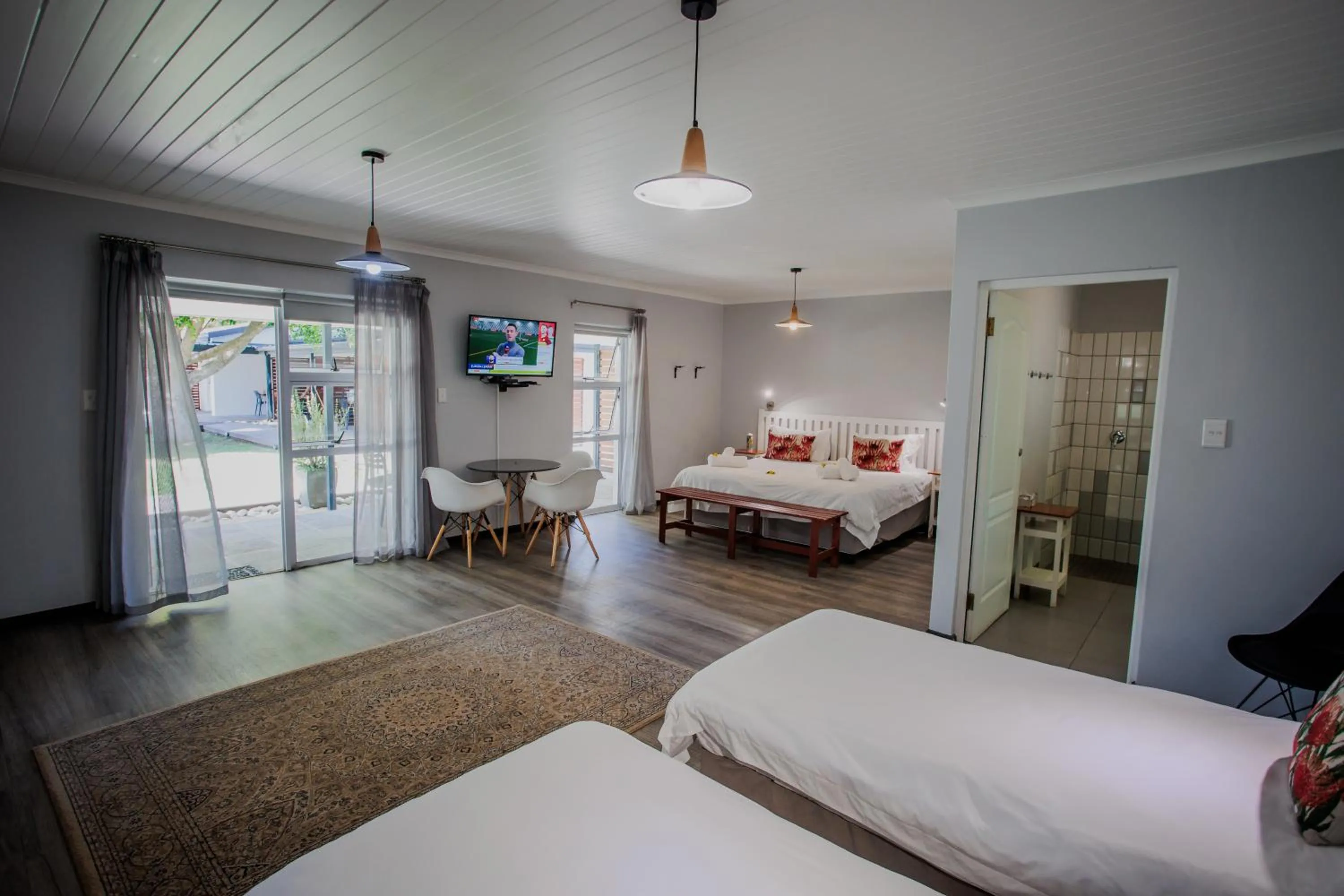 Bed in Aan de Eike Guest House