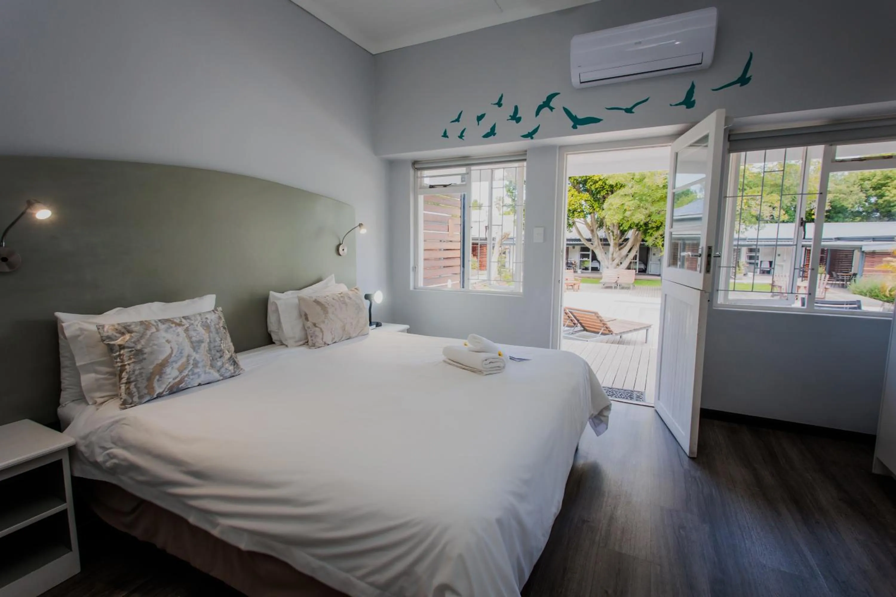 Bed in Aan de Eike Guest House