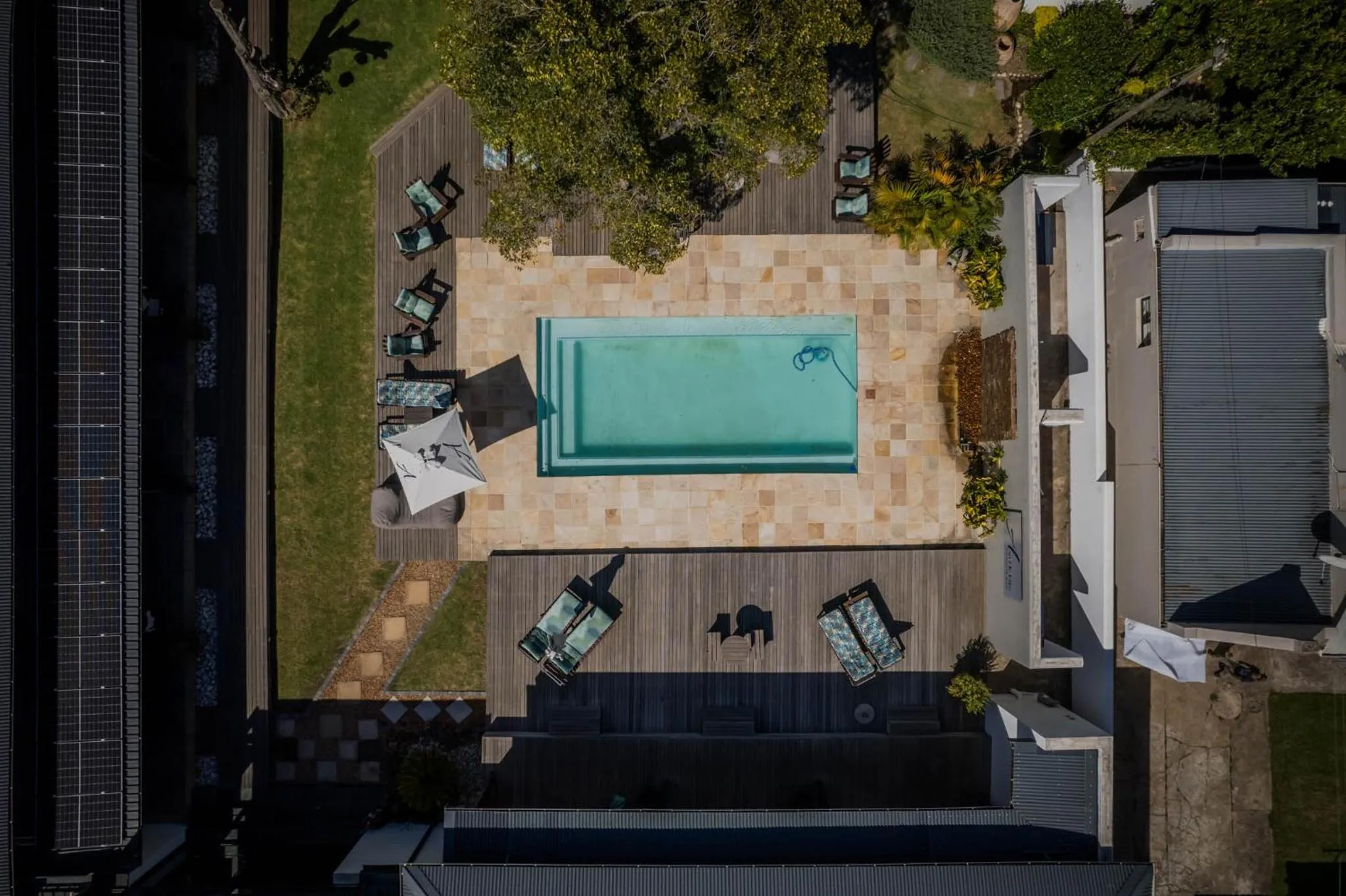 Bird's eye view in Aan de Eike Guest House