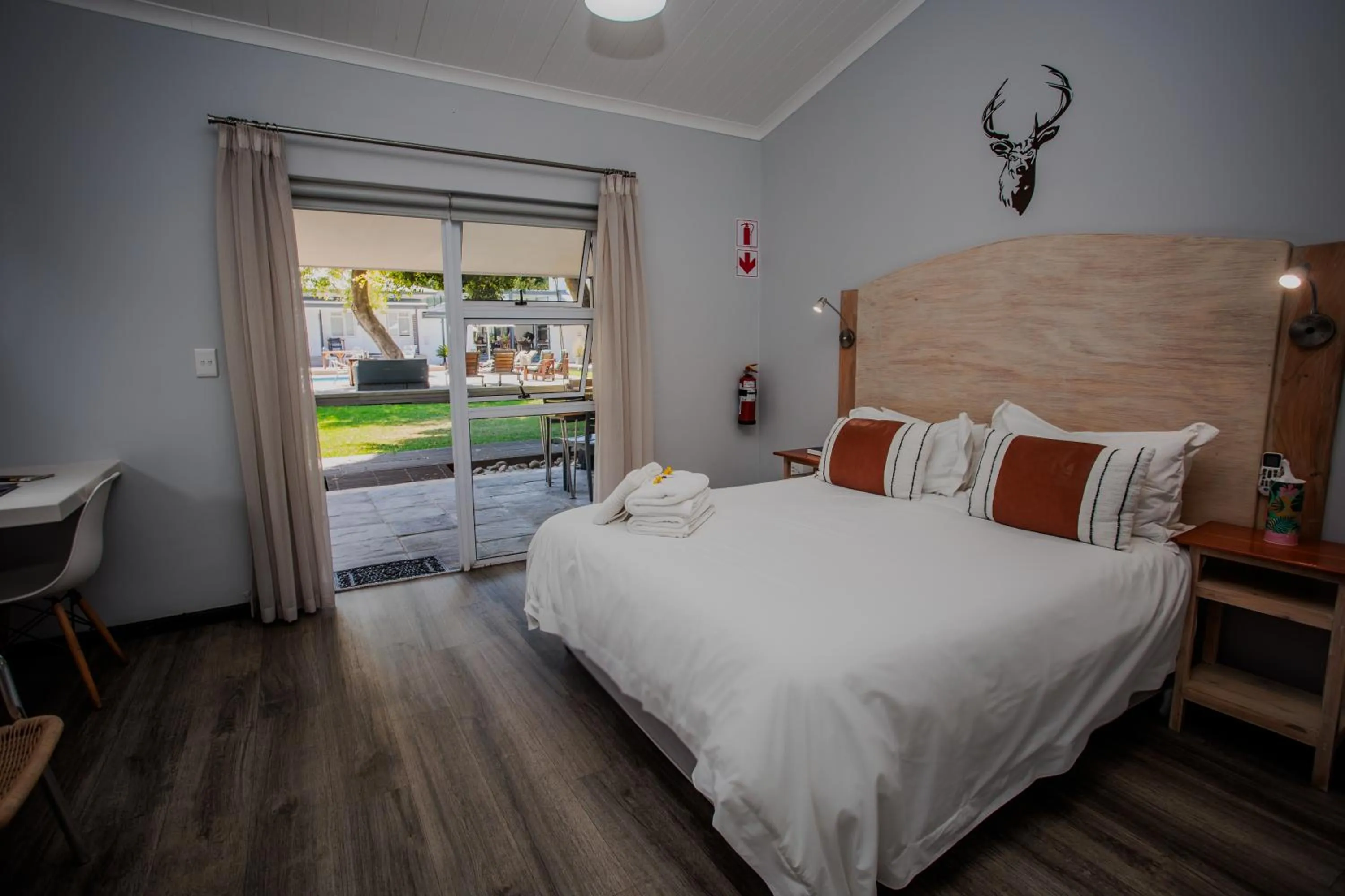 Bed in Aan de Eike Guest House