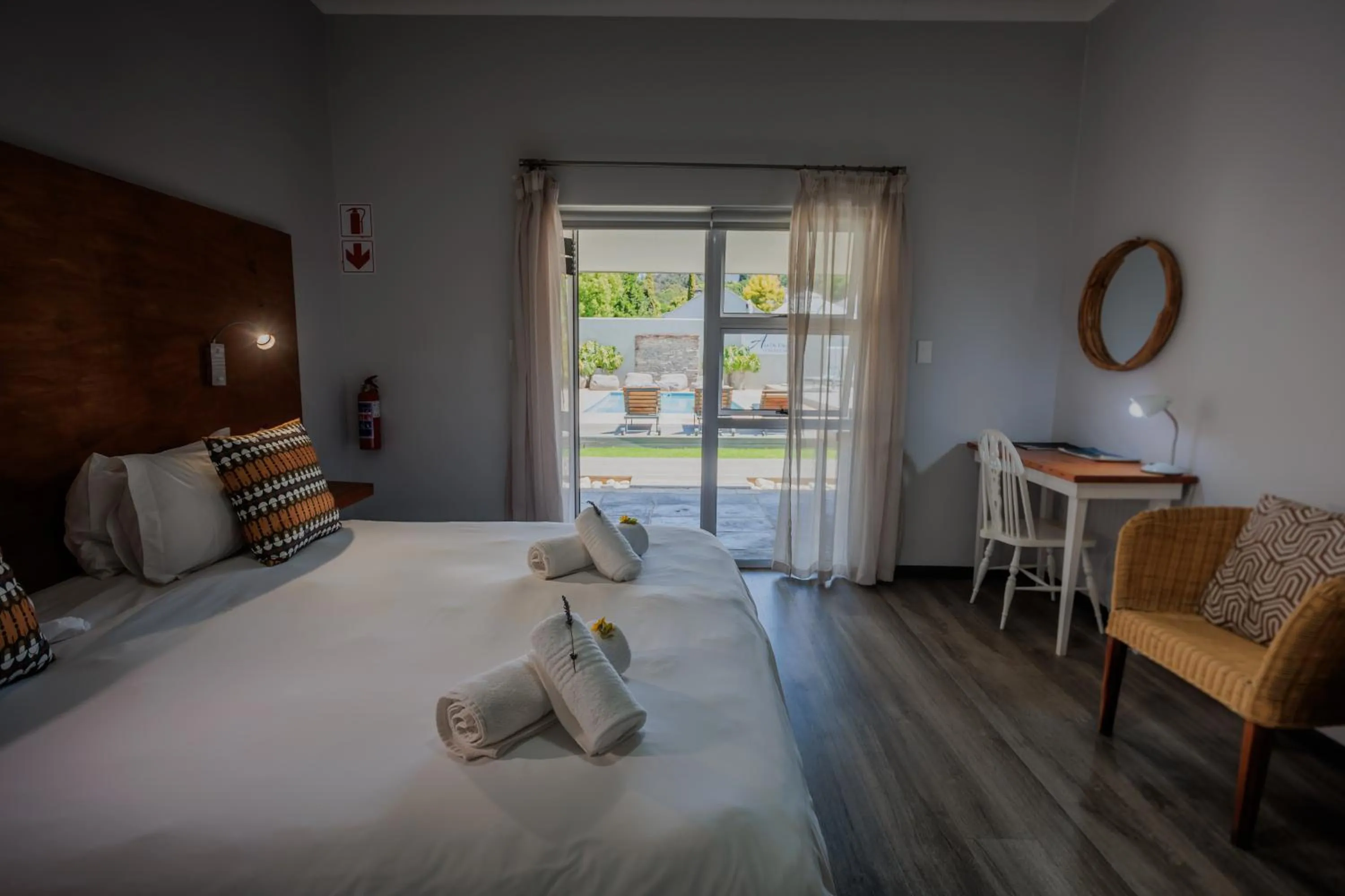 Bed in Aan de Eike Guest House