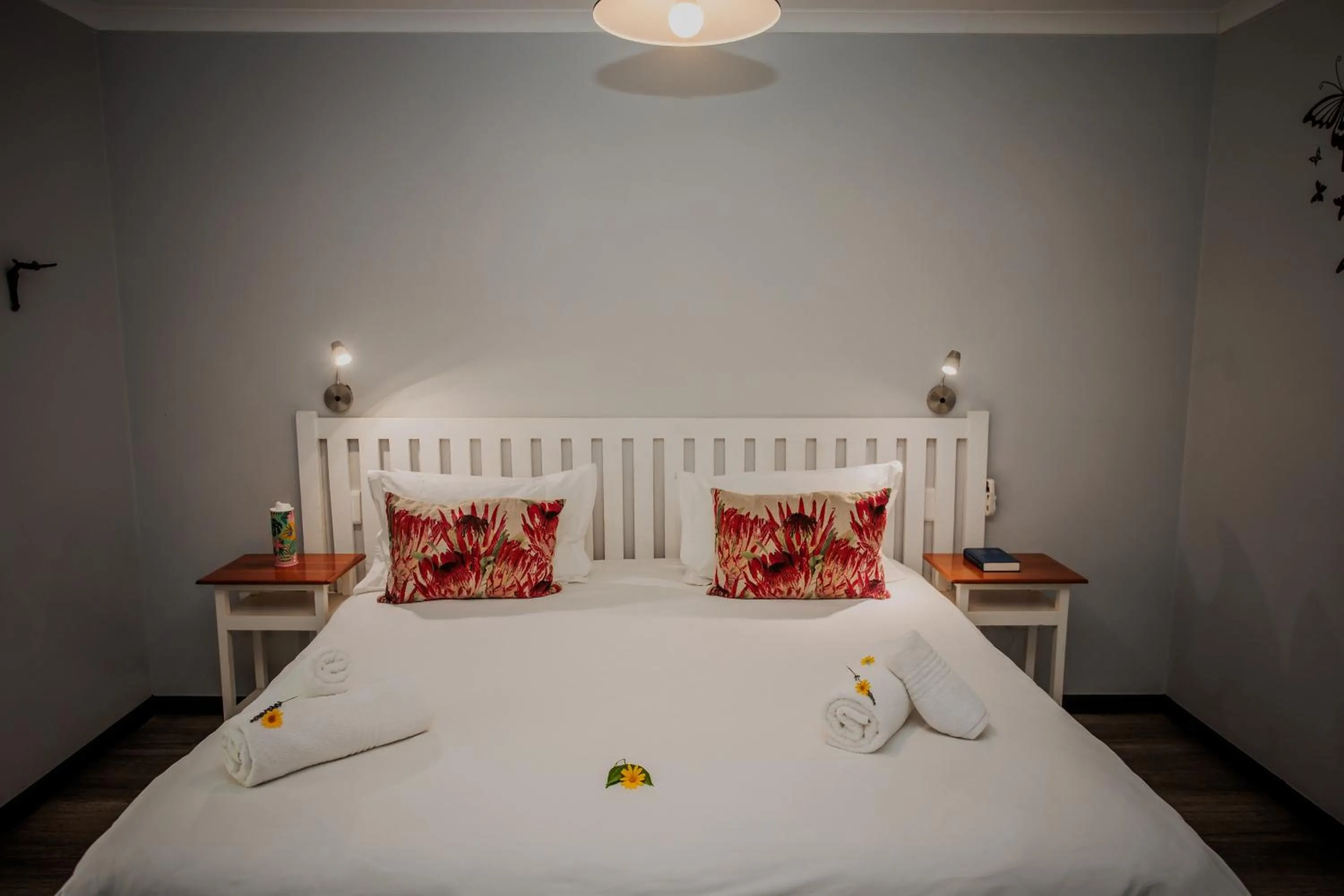 Bed in Aan de Eike Guest House