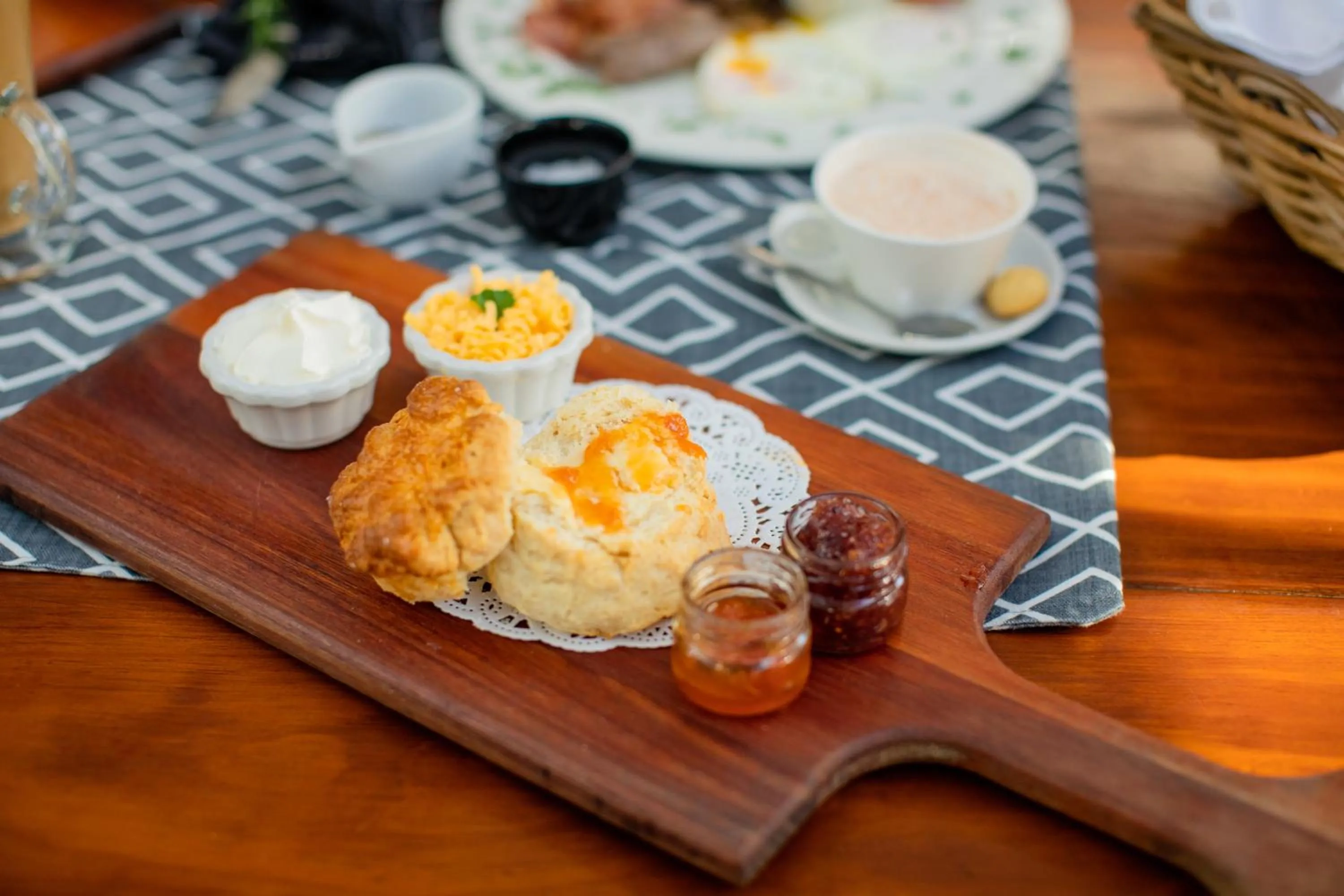 Food close-up in Aan de Eike Guest House