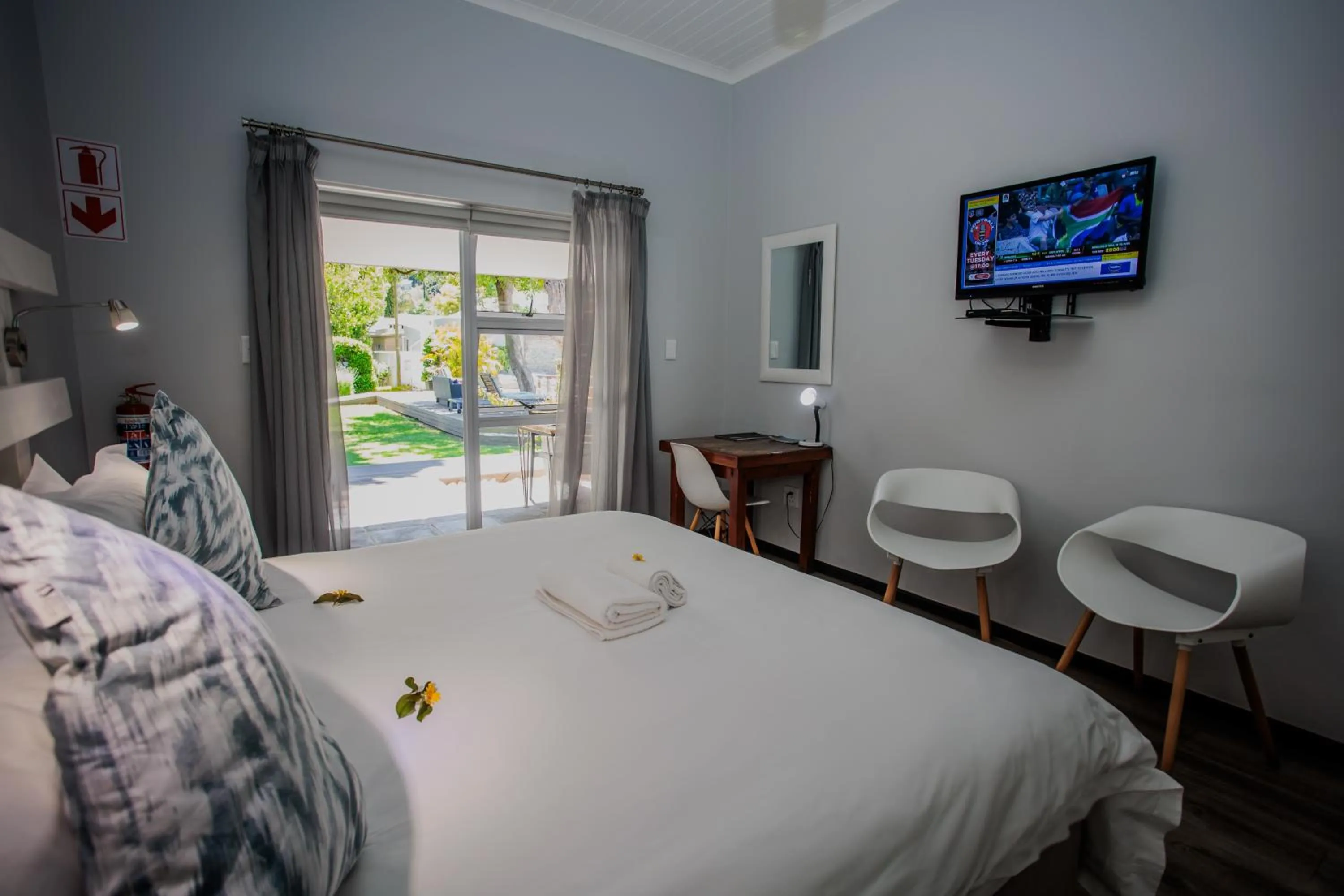 Bed in Aan de Eike Guest House