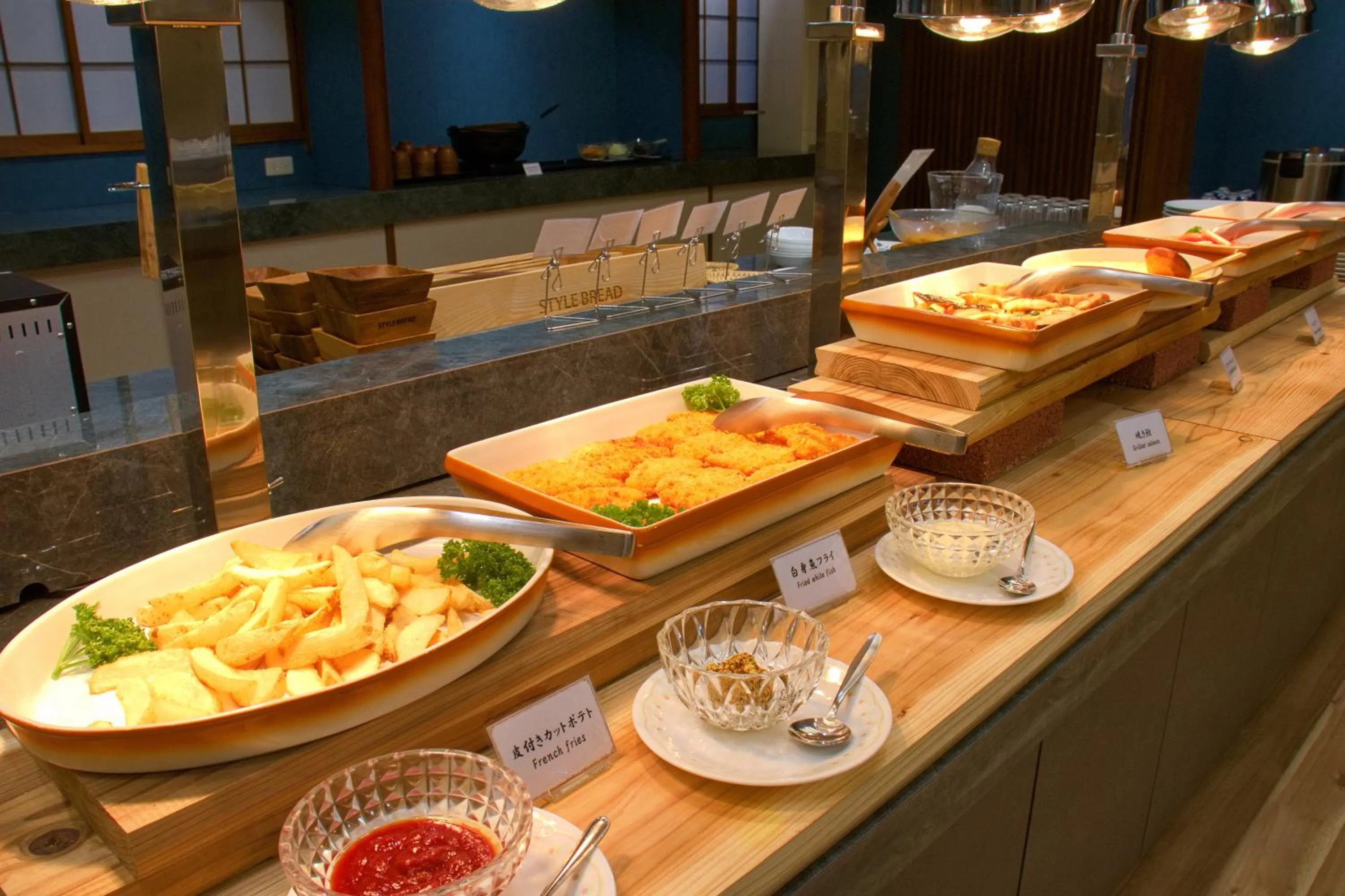 Buffet breakfast in Hotel&Resort Yamanouchi Hills