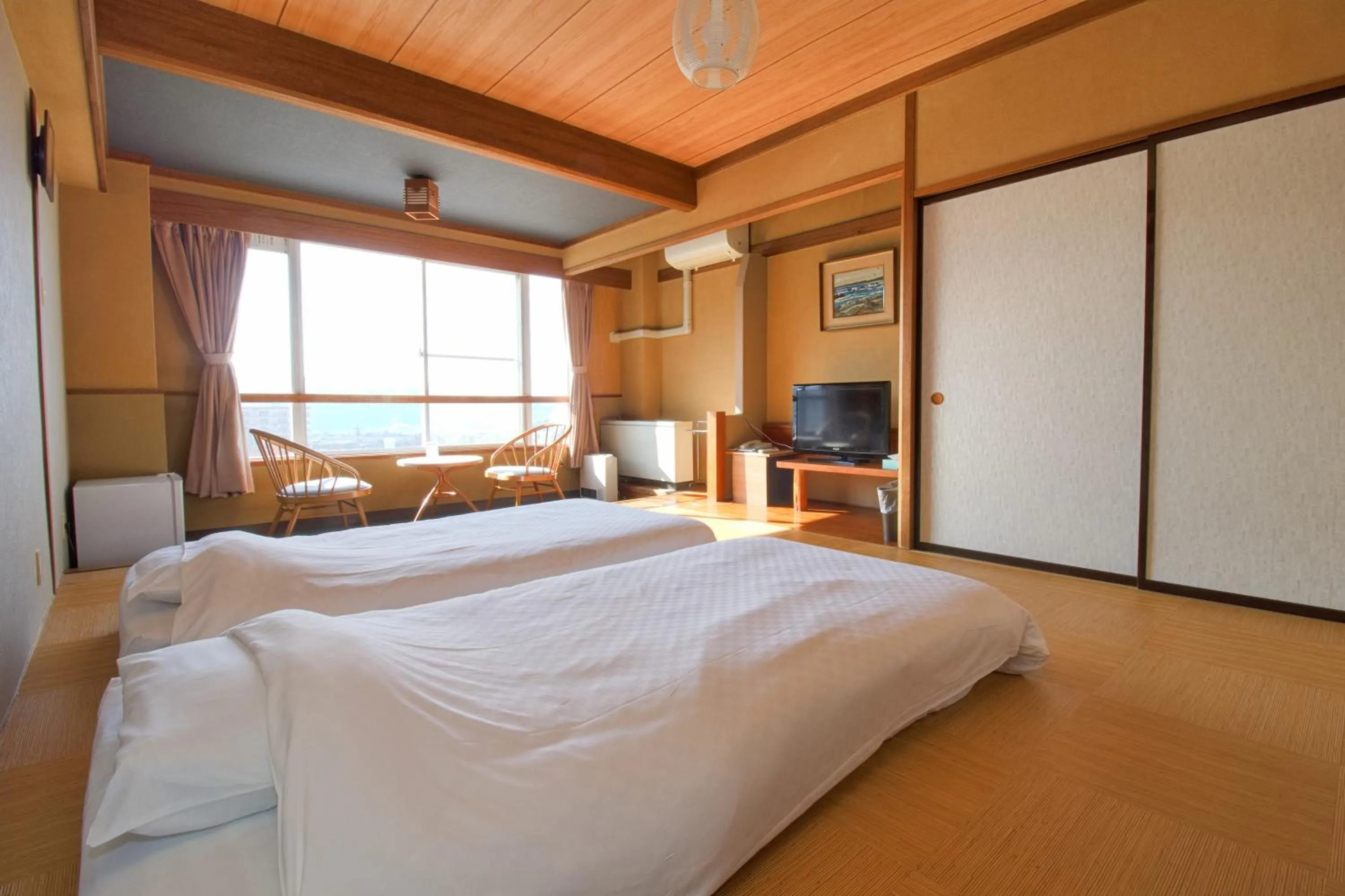 Bed in Hotel&Resort Yamanouchi Hills