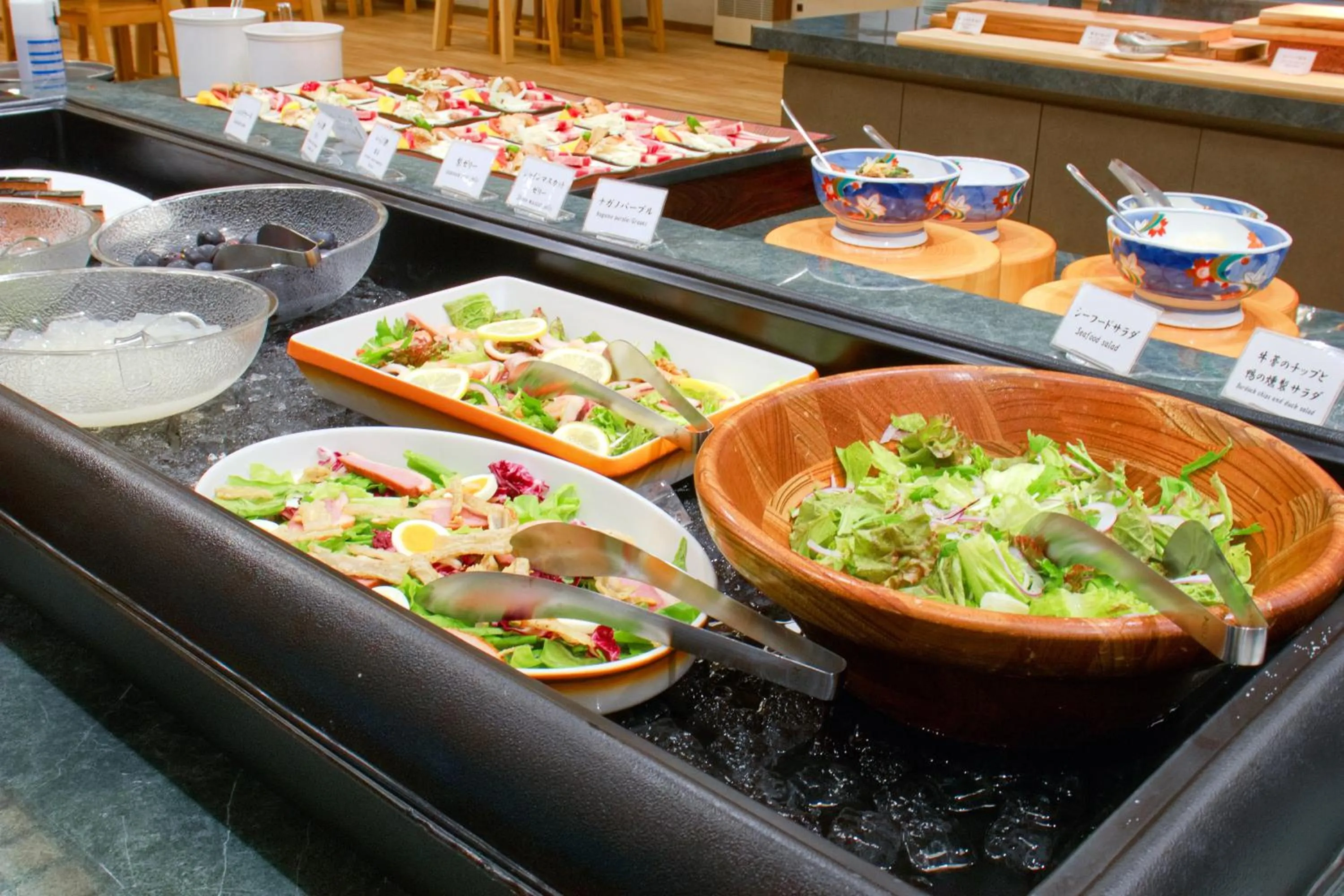 Buffet breakfast in Hotel&Resort Yamanouchi Hills
