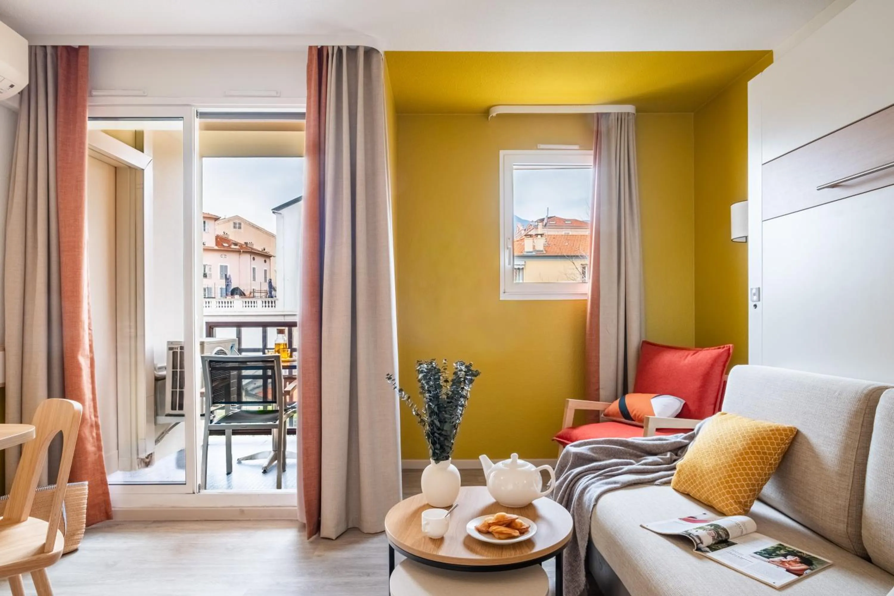 Living room in Résidence Pierre & Vacances Les Citronniers