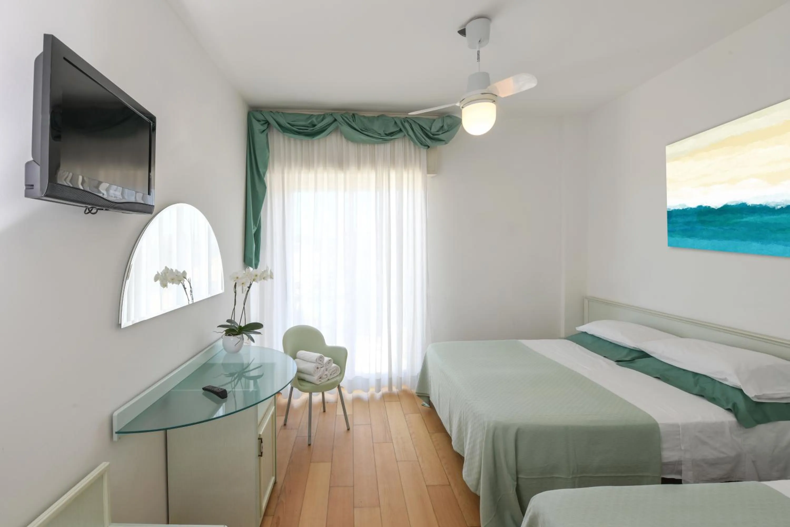 Bed in Hotel La Rosa