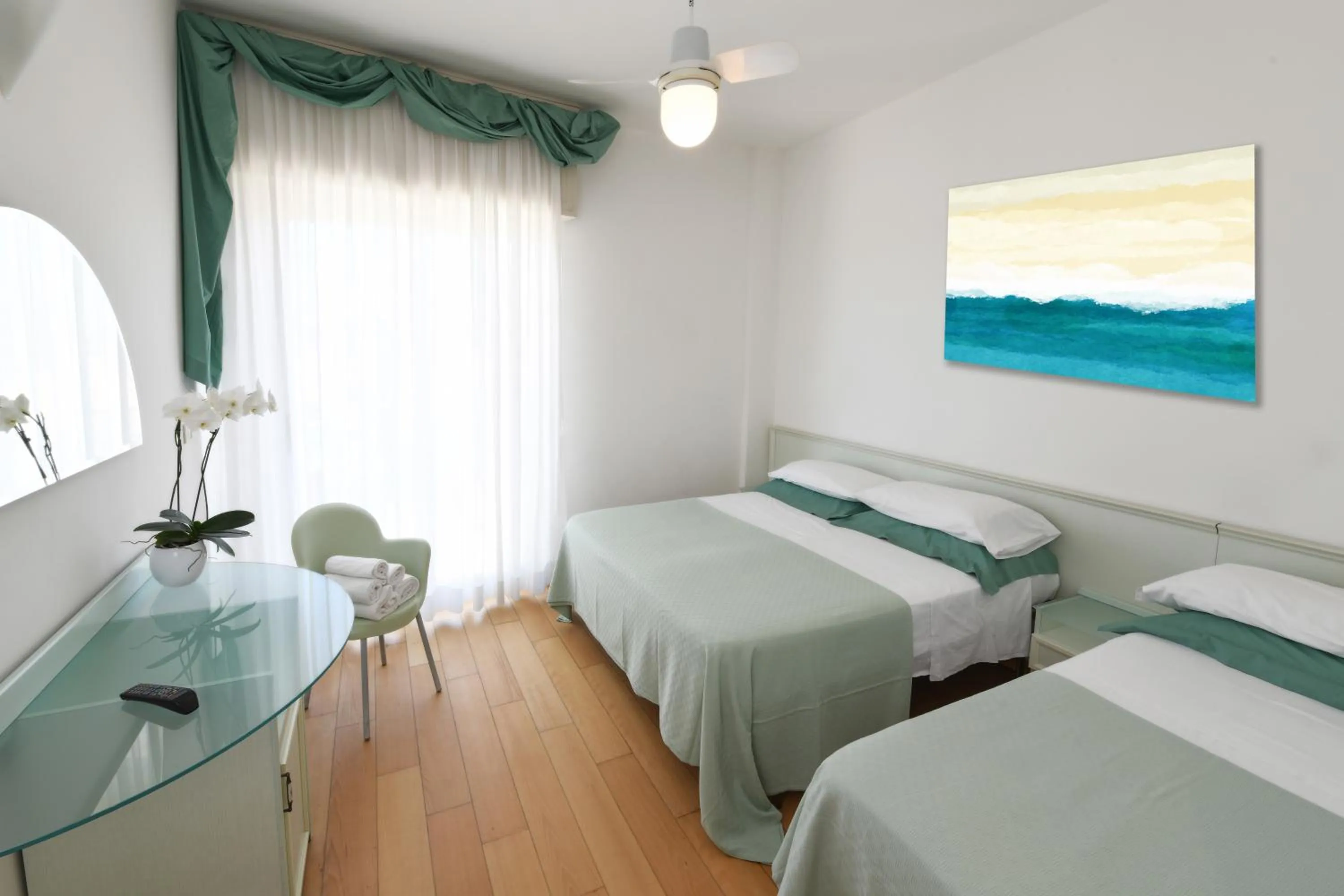 Bed in Hotel La Rosa