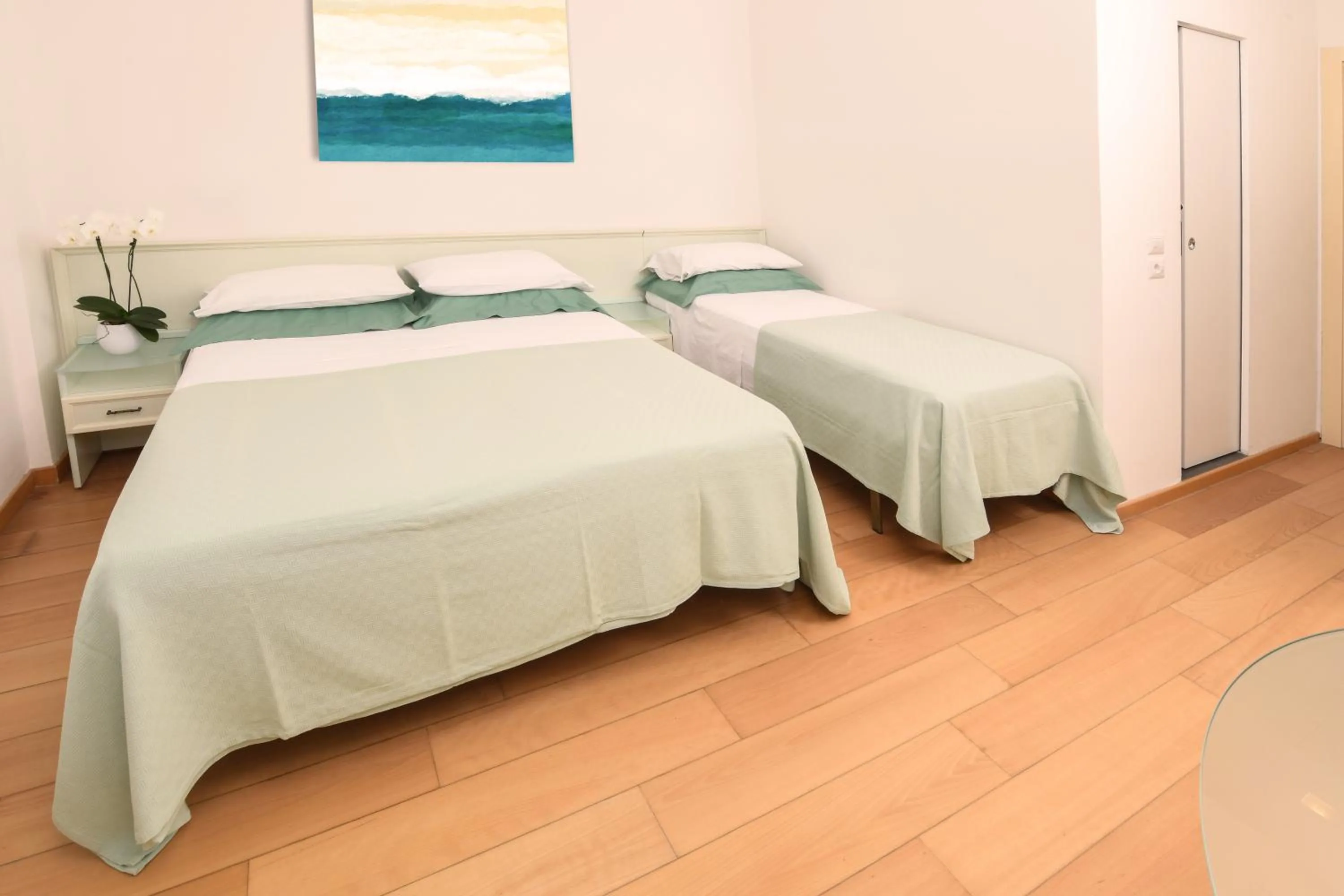 Bed in Hotel La Rosa