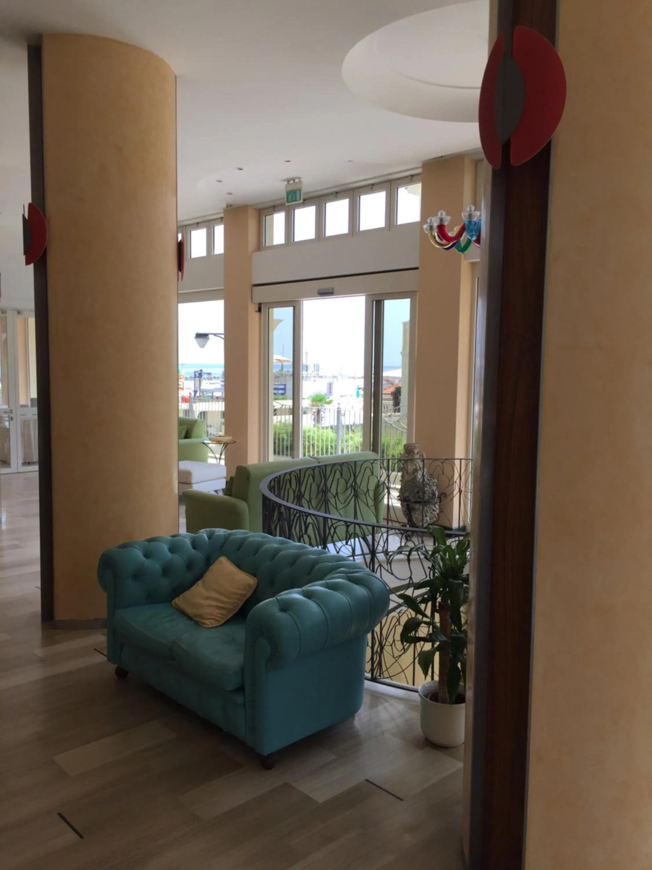 Living room in Hotel La Rosa