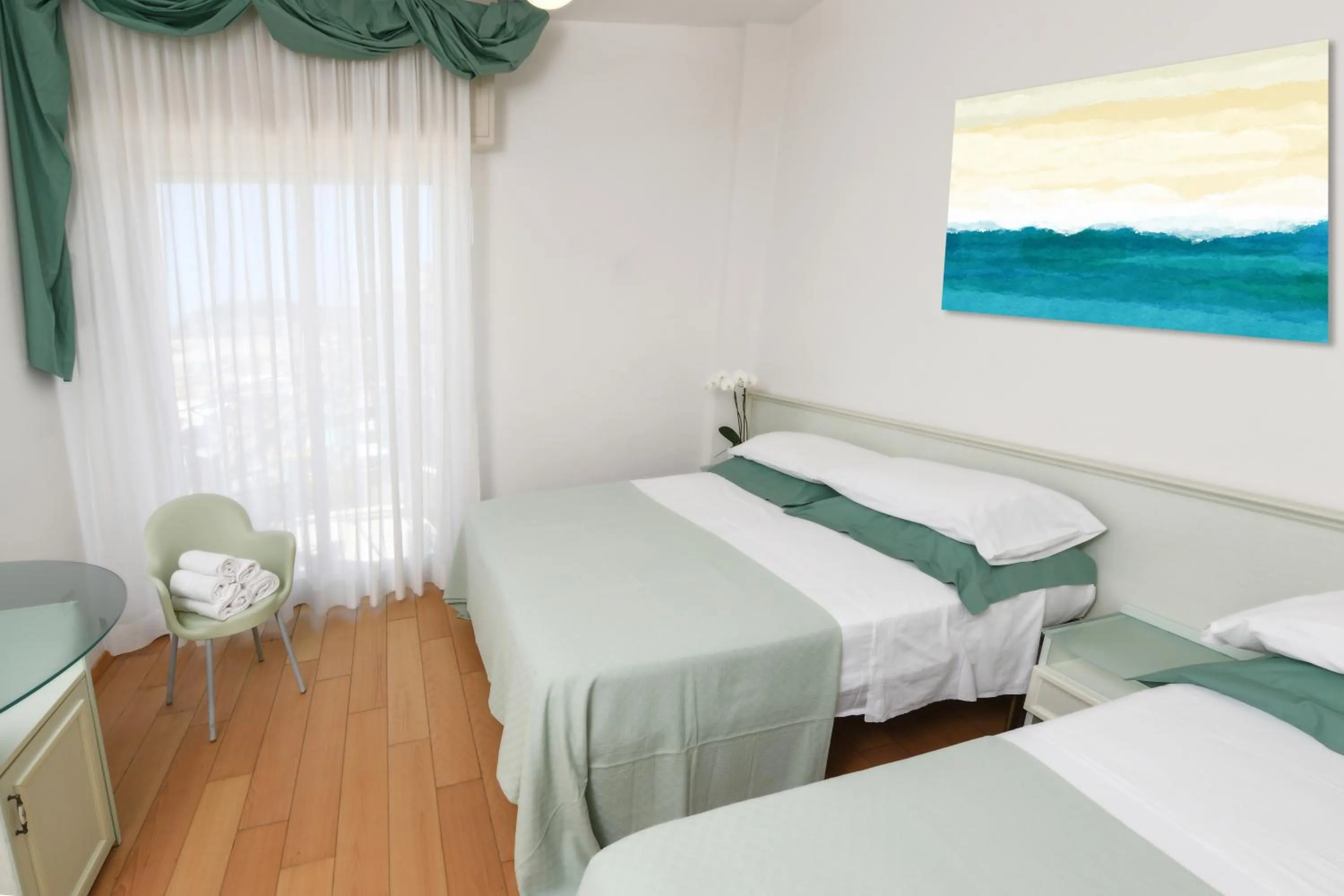 Bed in Hotel La Rosa