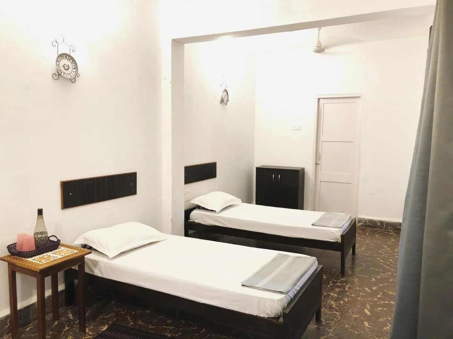 Bed in Hotel Paulino