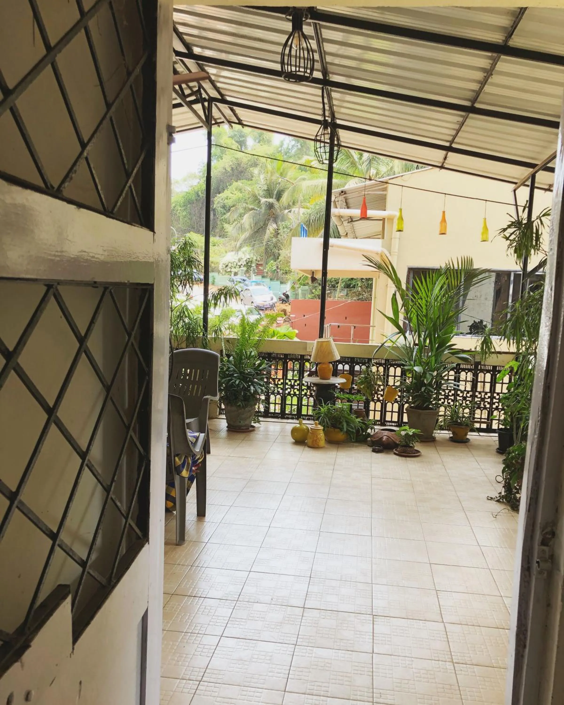 Patio in Hotel Paulino