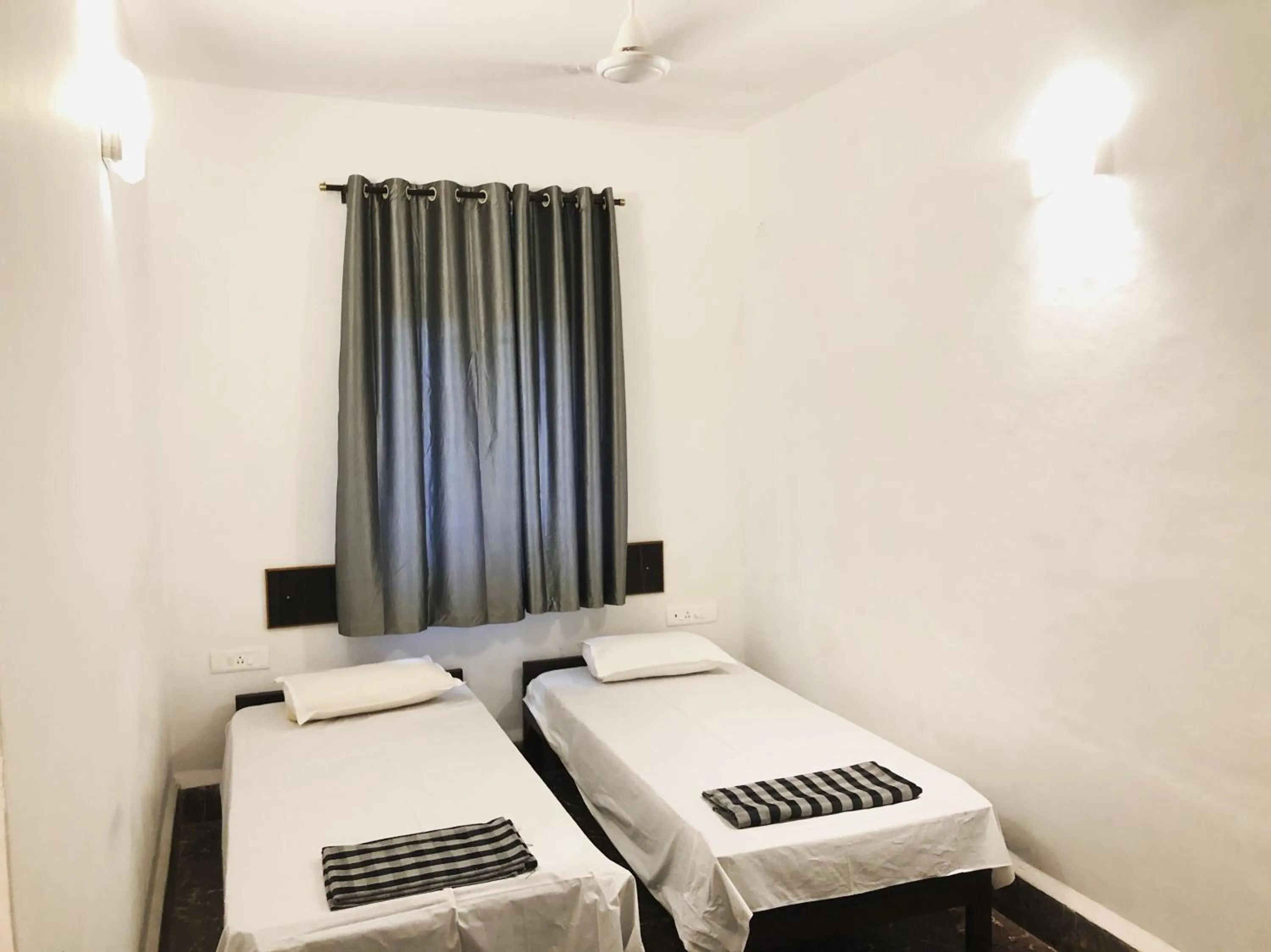 Bed in Hotel Paulino