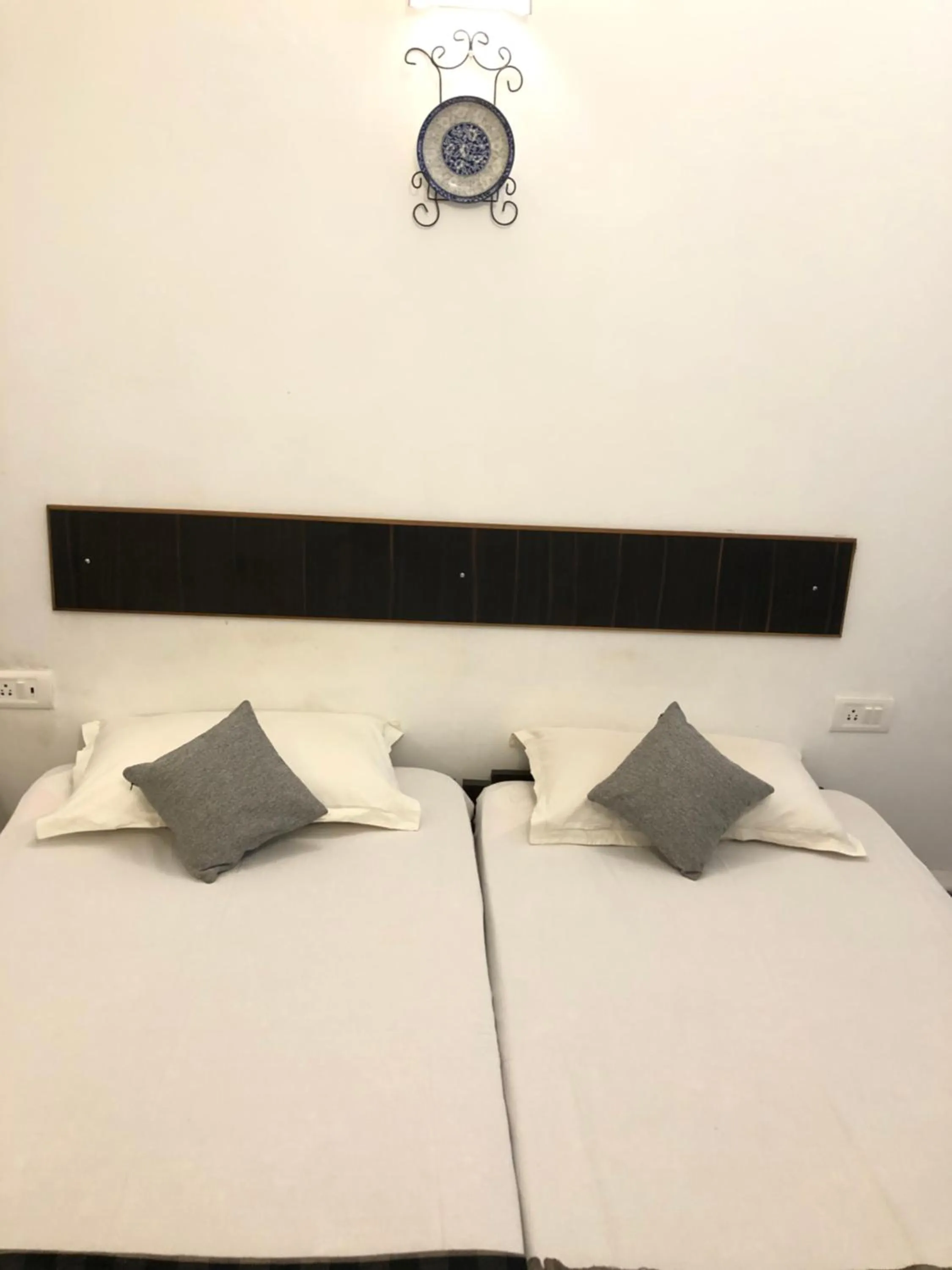 Bed in Hotel Paulino