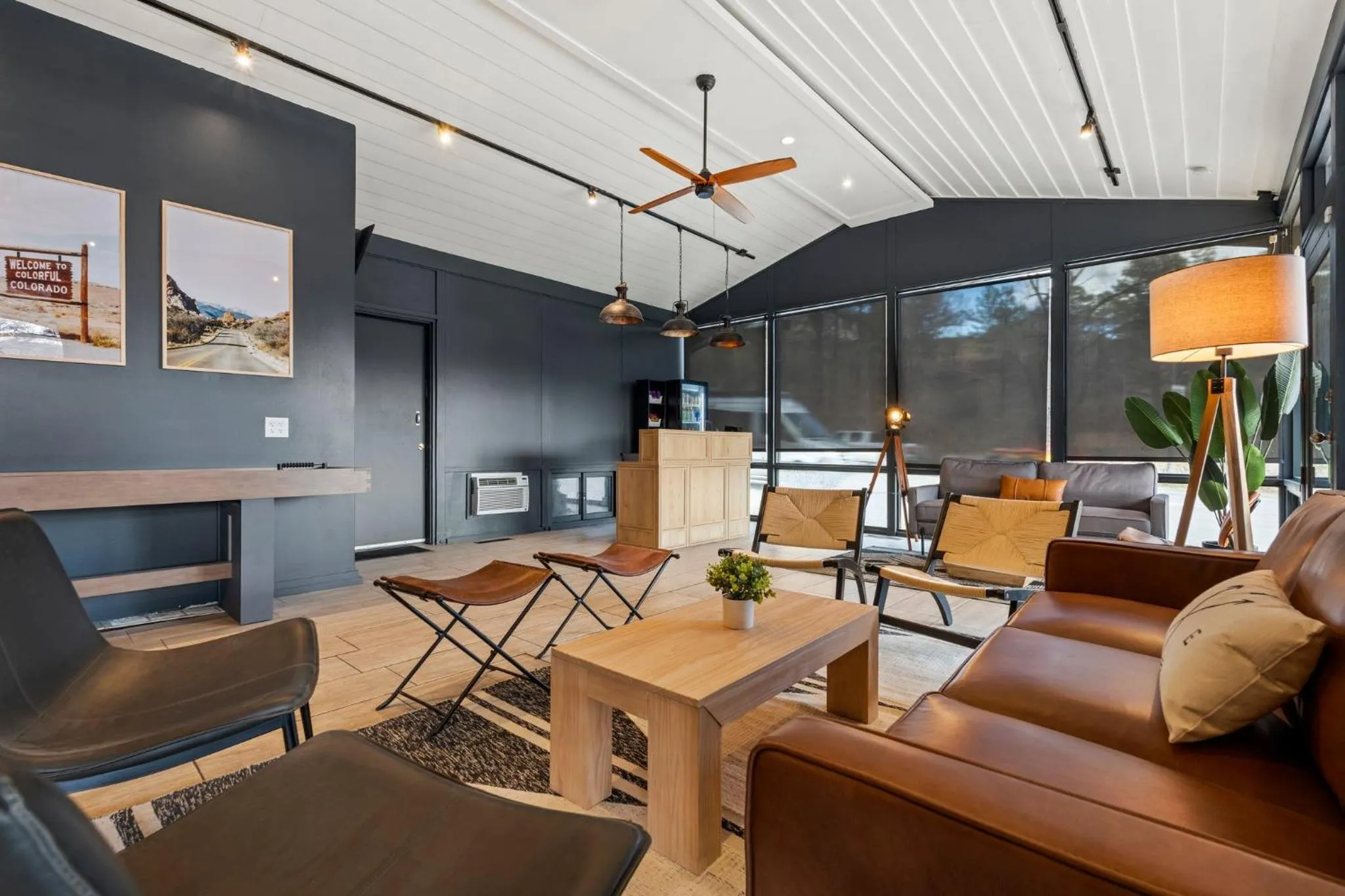 Lobby or reception in Adventure Inn Durango